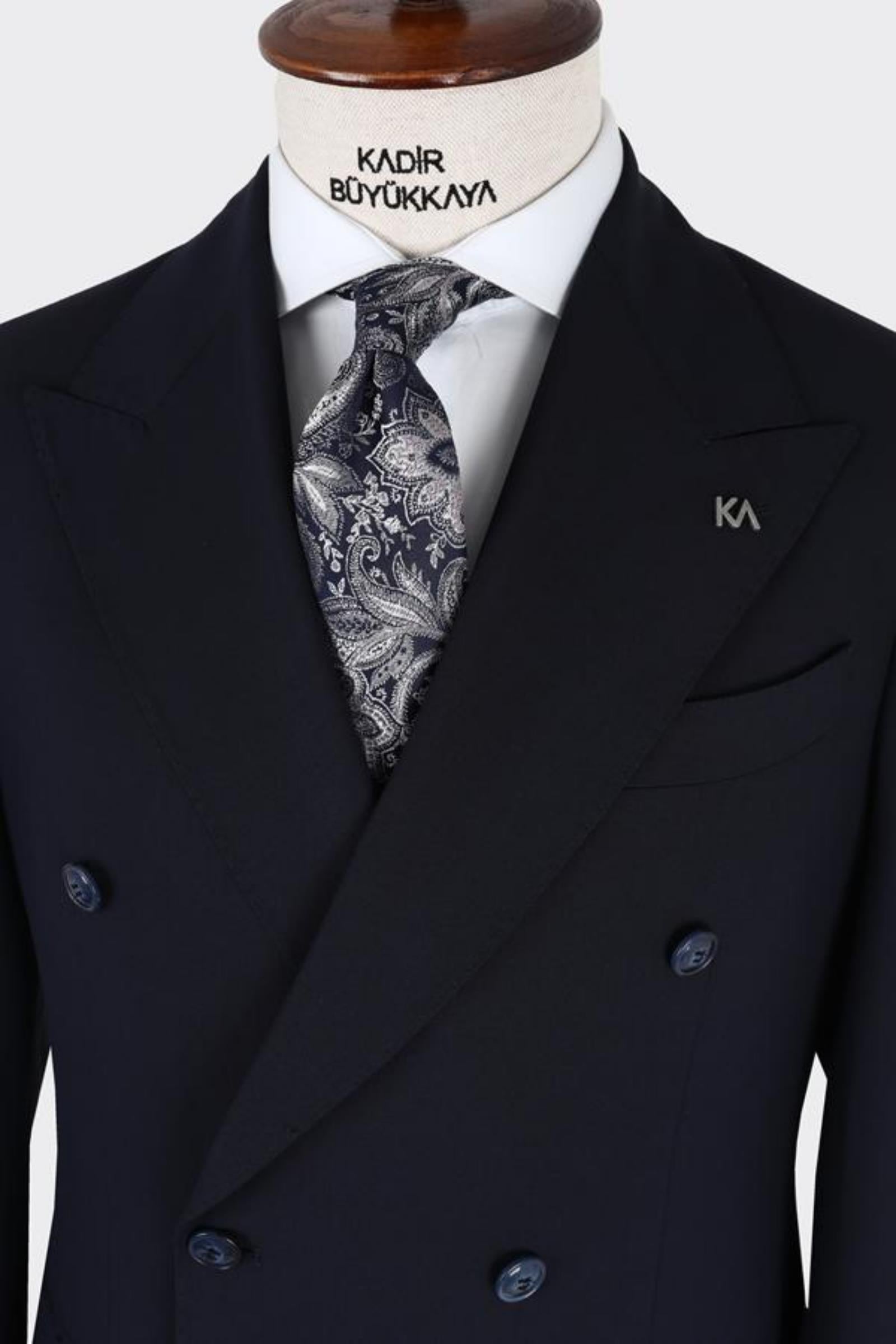 Kruvaze Takım Elbise-KAB1205S