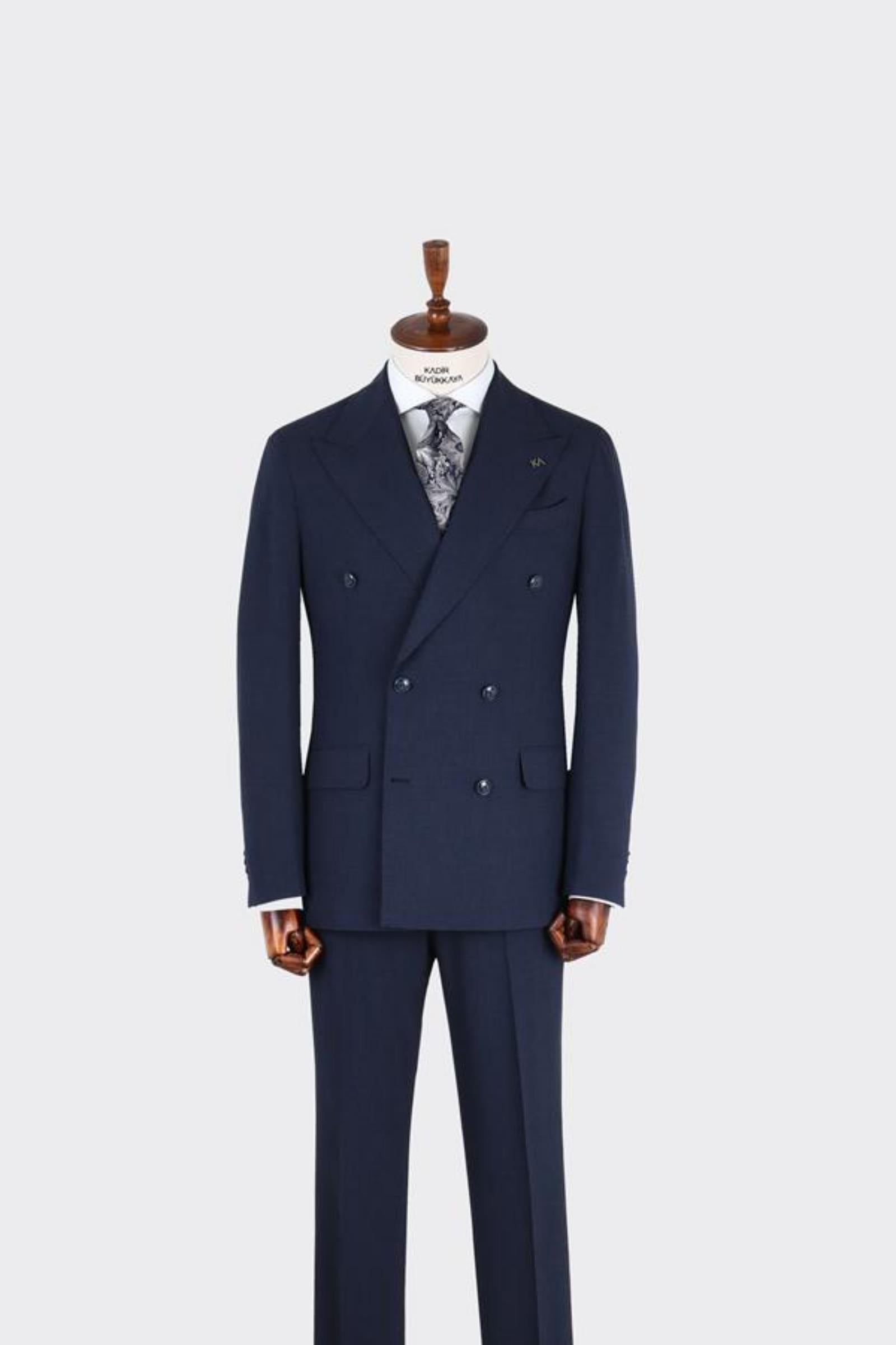 Kruvaze Takım Elbise-KAB1205S