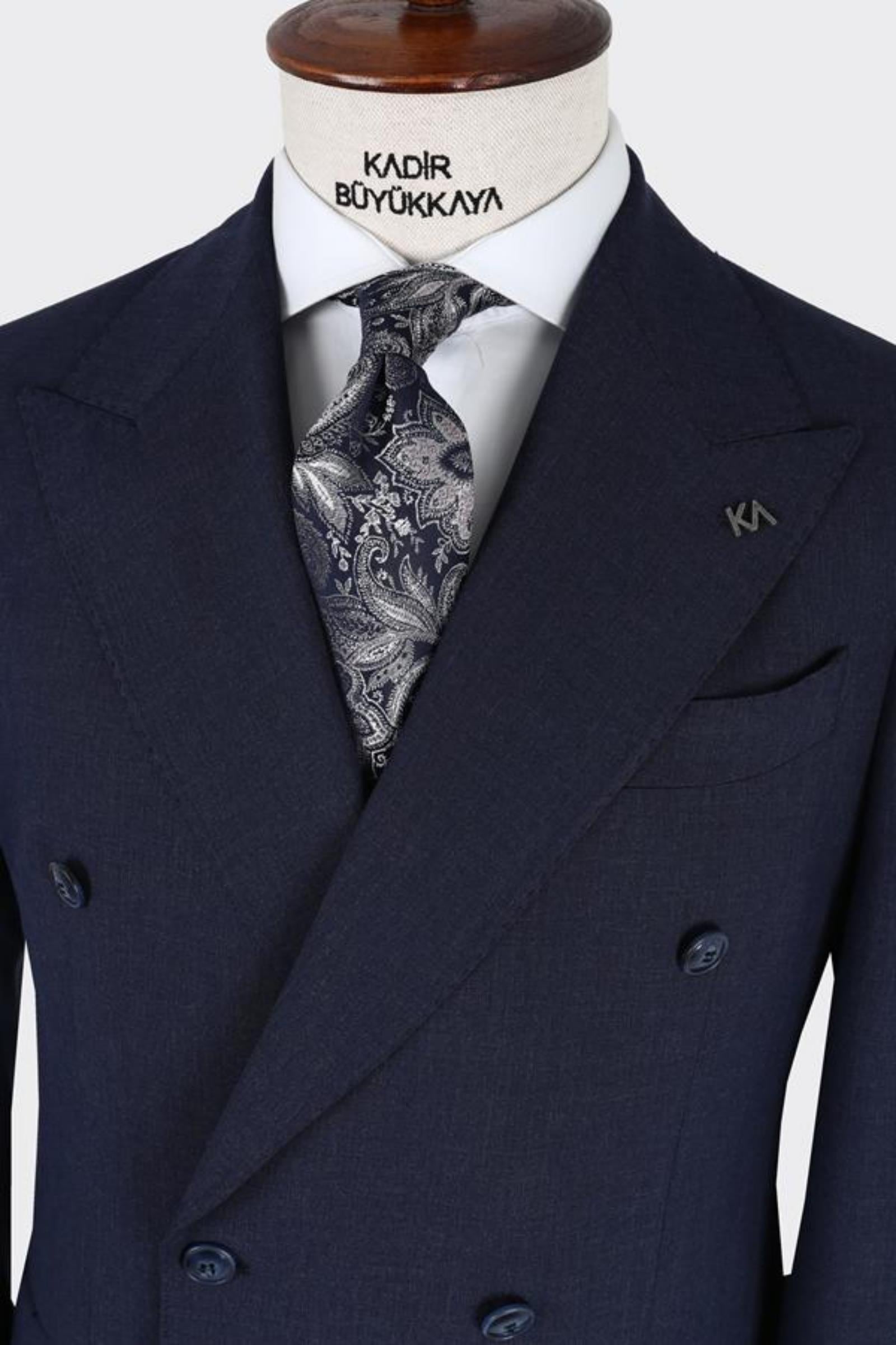 Kruvaze Takım Elbise-KAB1205S