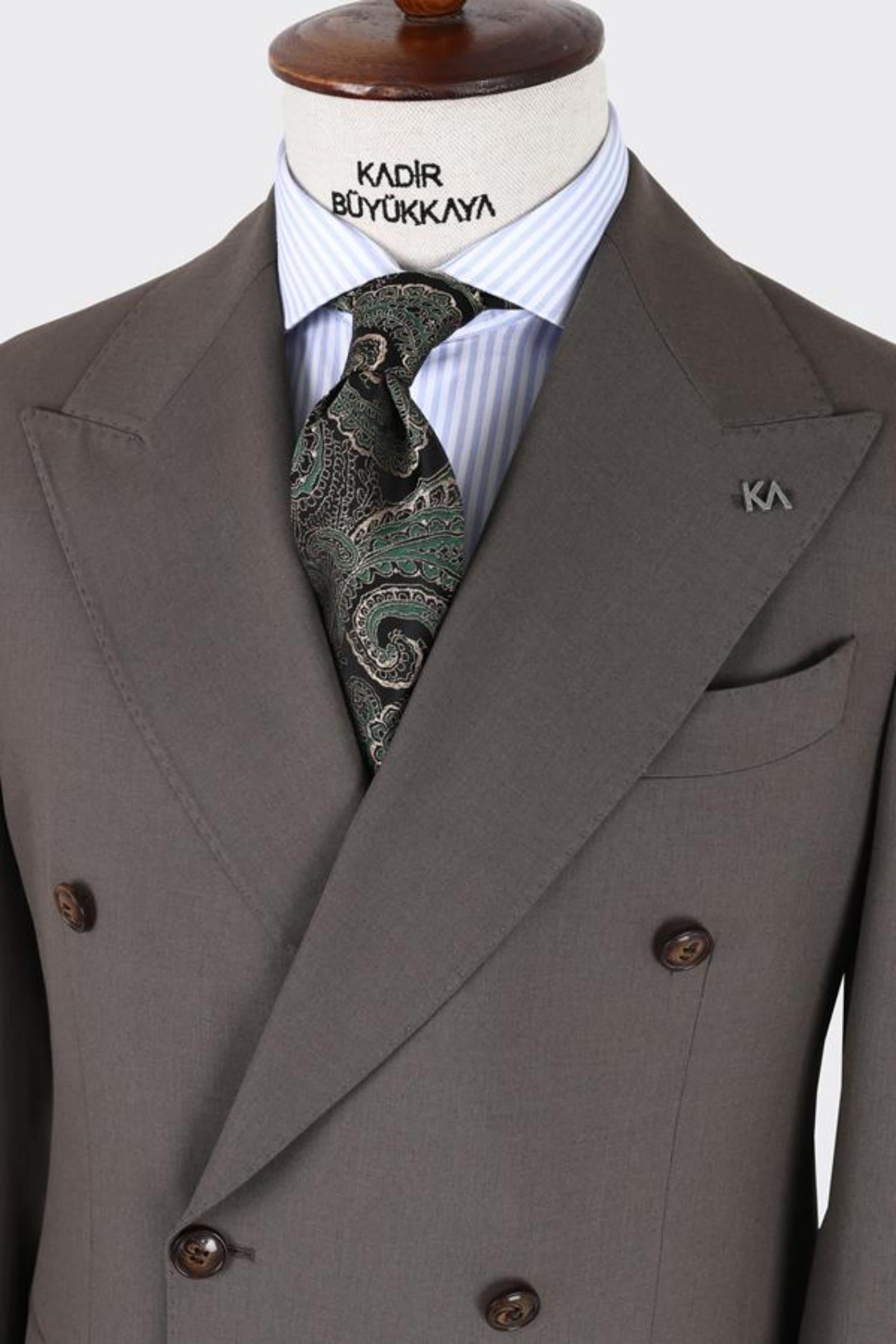 Kruvaze Takım Elbise-KAB1205S