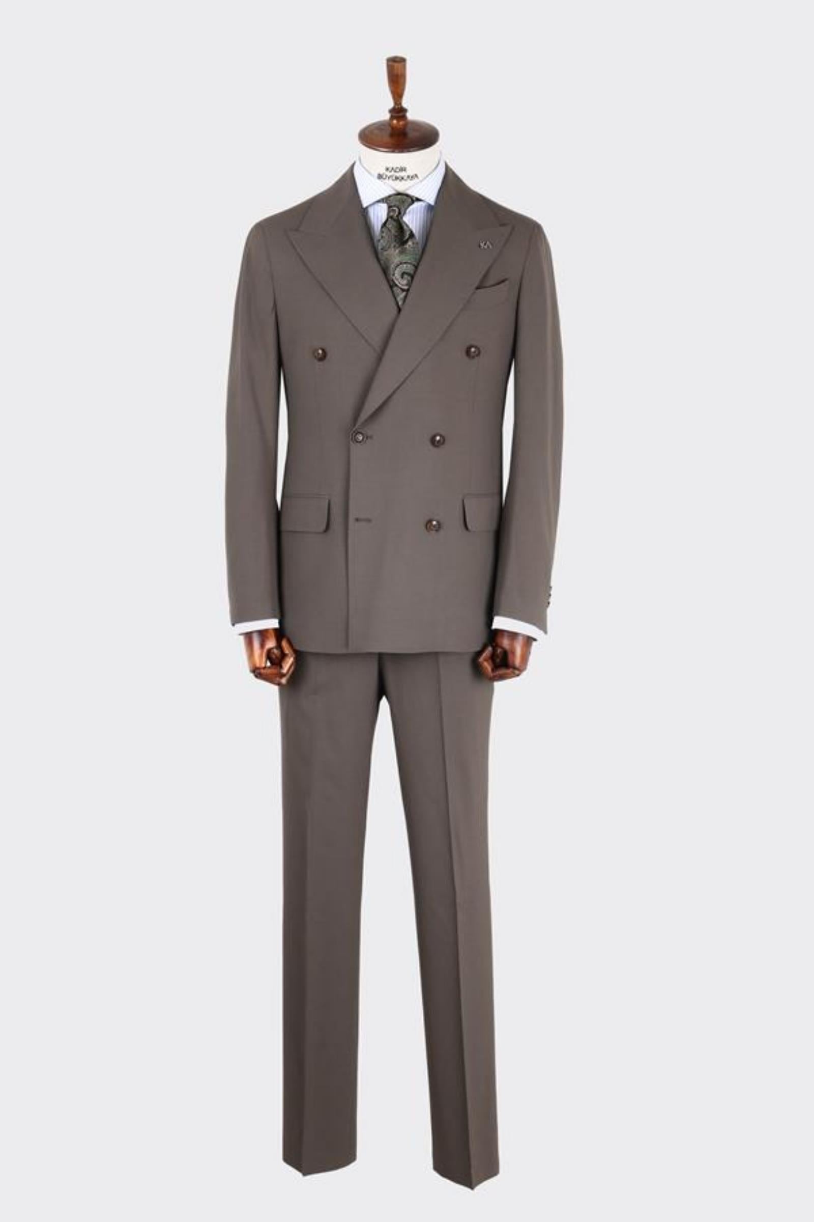 Kruvaze Takım Elbise-KAB1205S