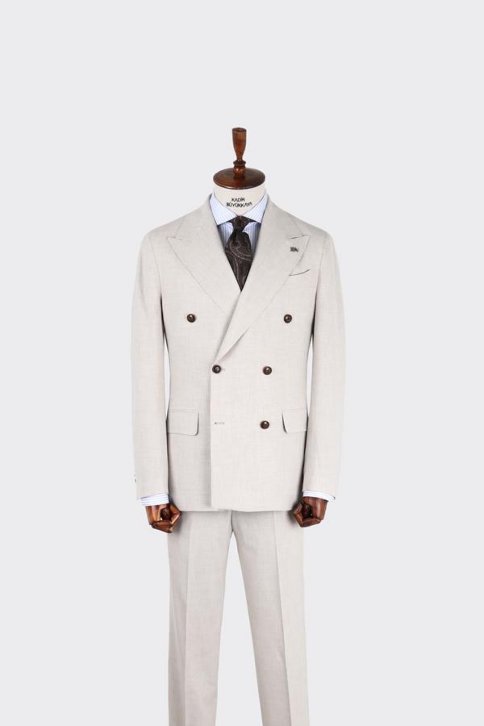 Kruvaze Takım Elbise-KAB1205S