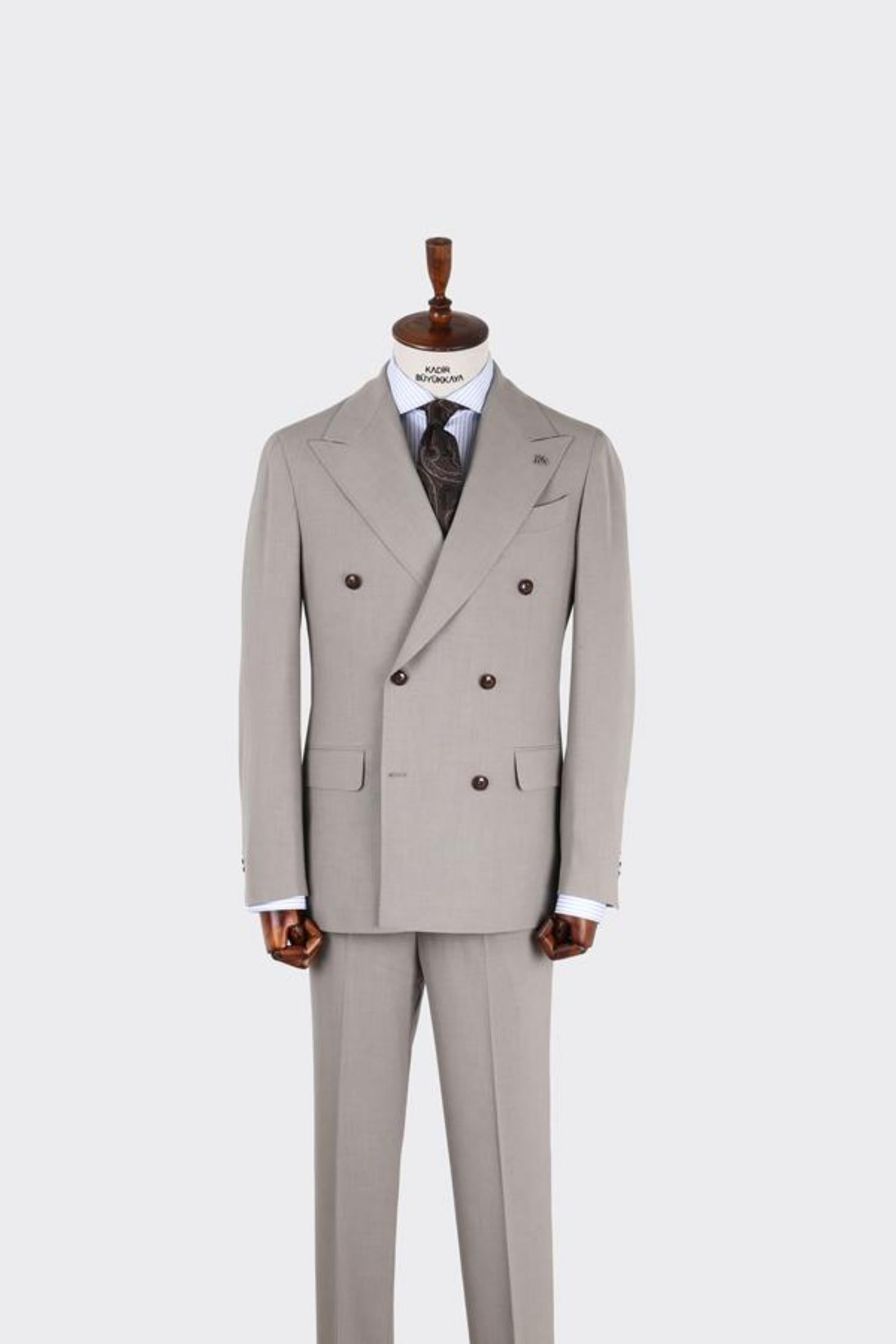 Kruvaze Takım Elbise-KAB1205S