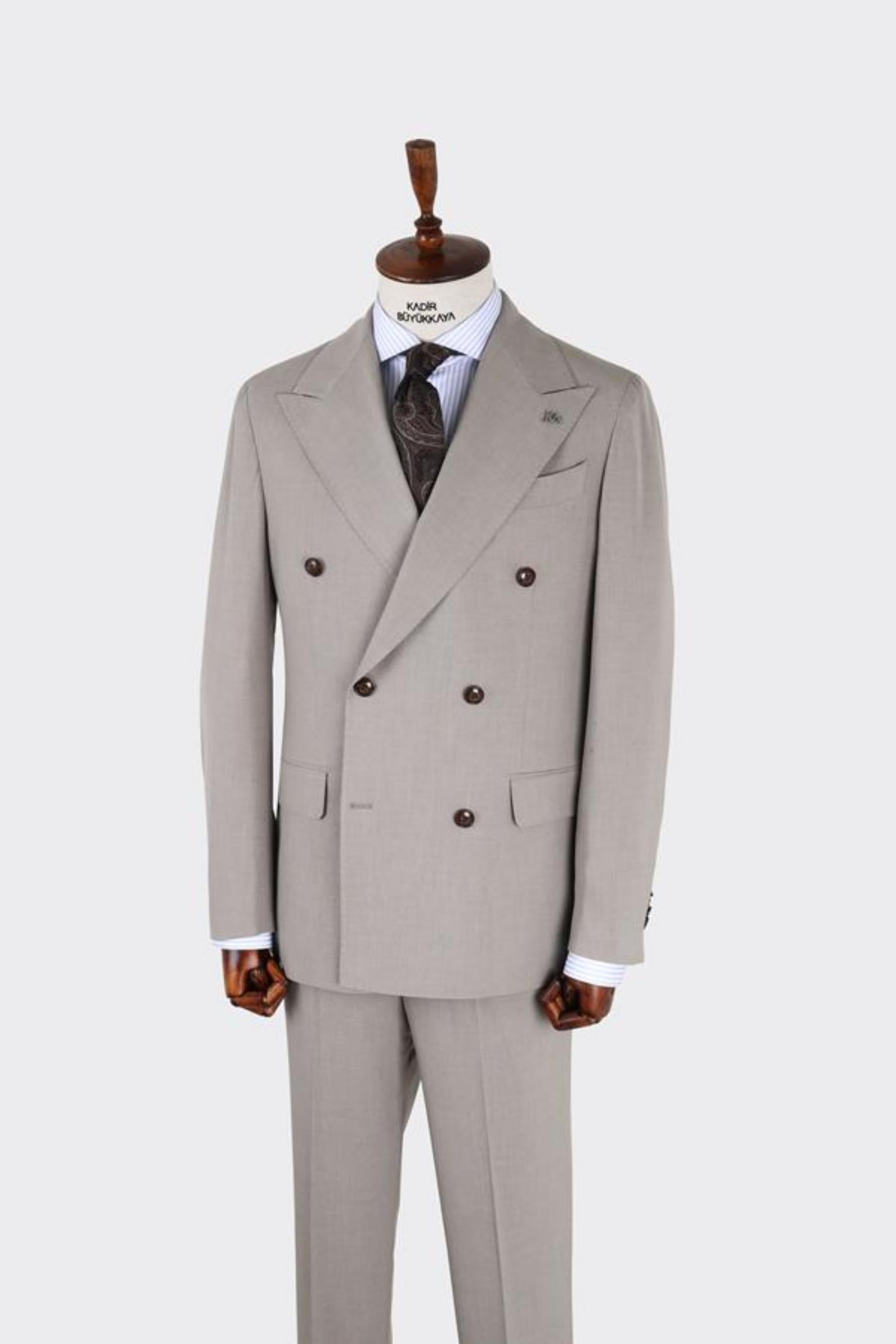 Kruvaze Takım Elbise-KAB1205S