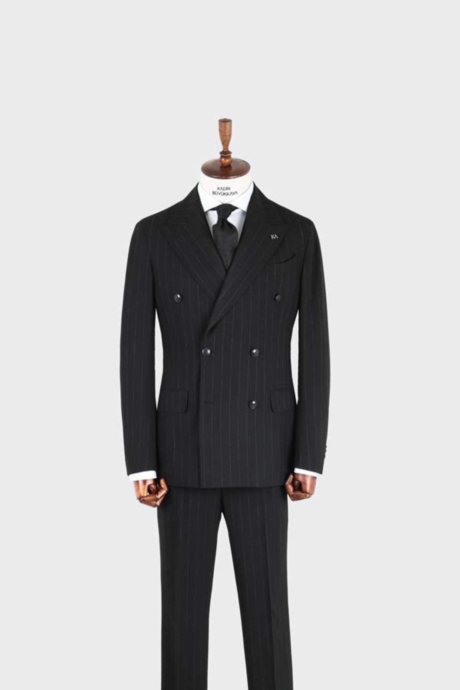 Kruvaze Takım Elbise-KAB1226S