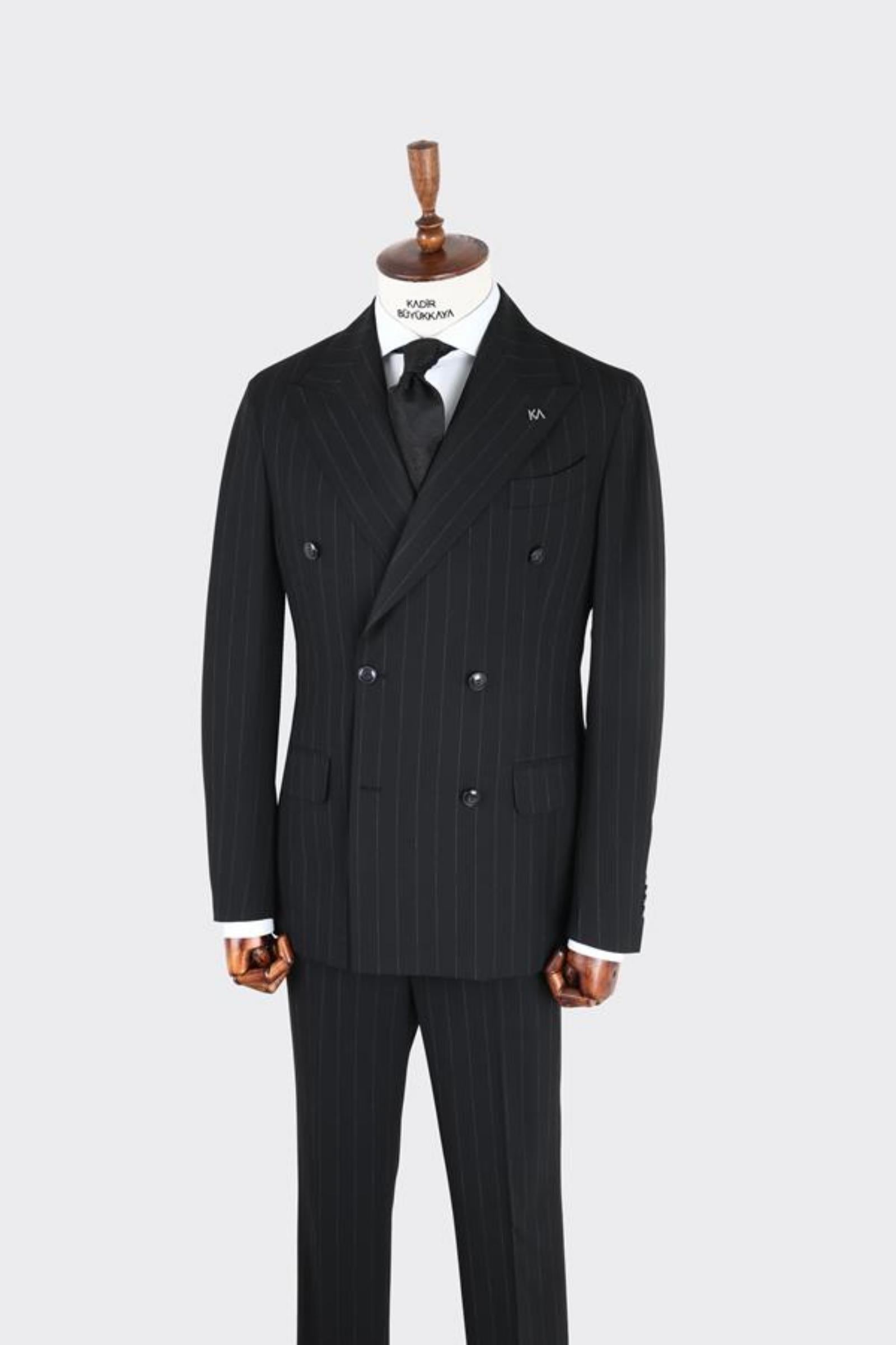 Kruvaze Takım Elbise-KAB1226S