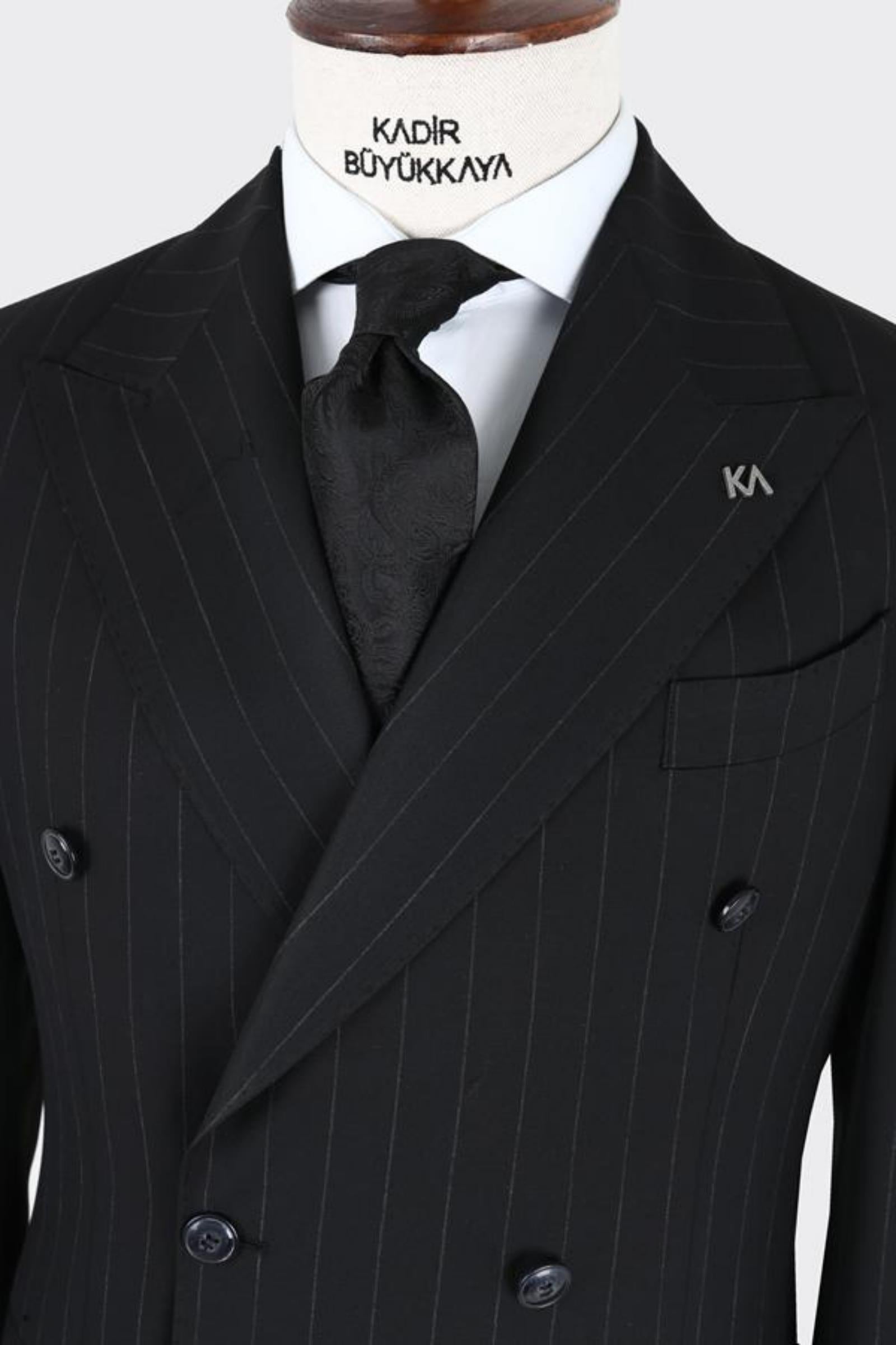 Kruvaze Takım Elbise-KAB1226S