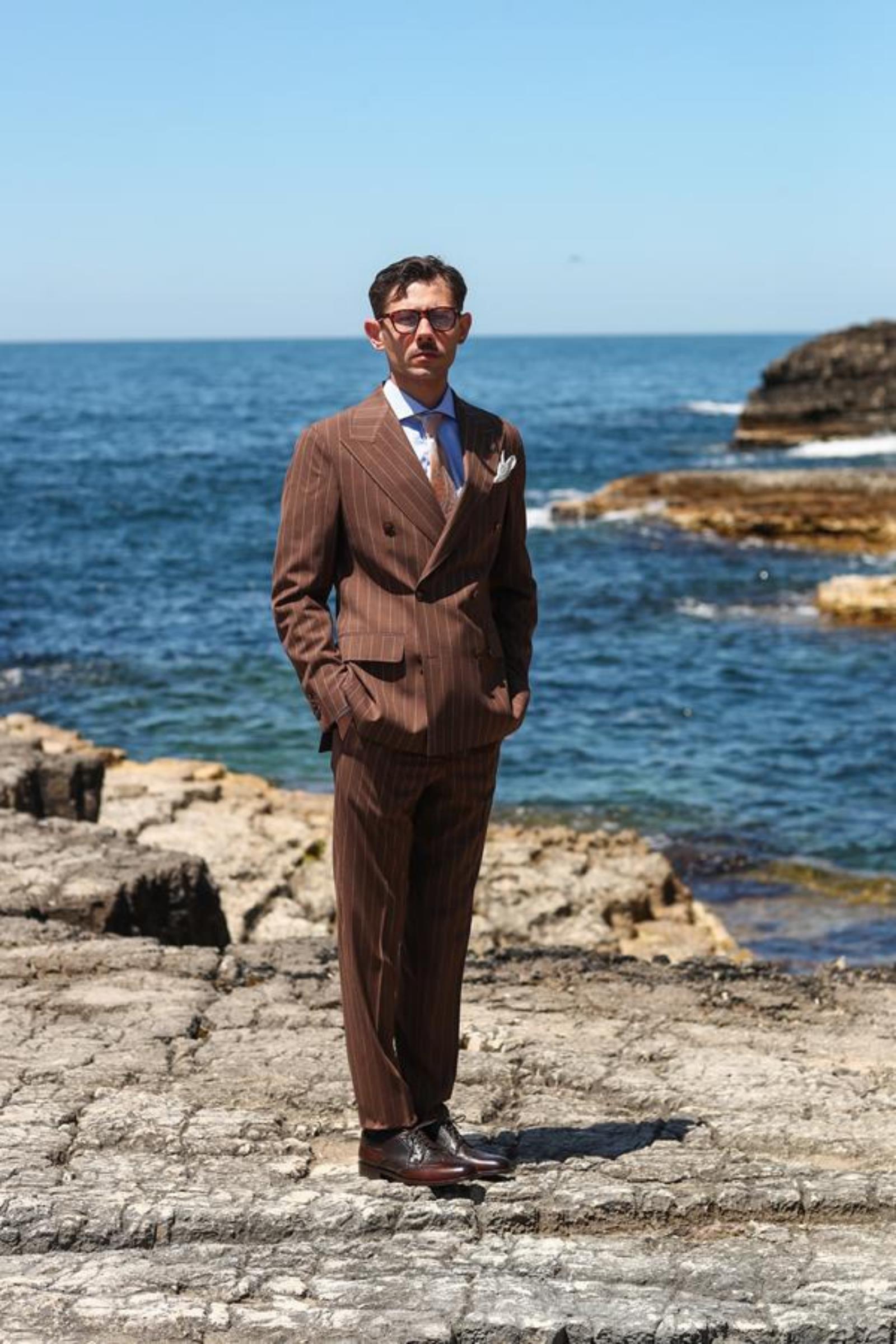 Kruvaze Takım Elbise-KAB1226S