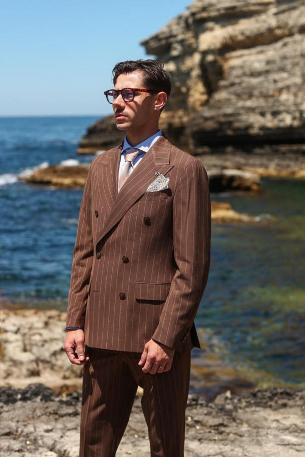 Kruvaze Takım Elbise-KAB1226S