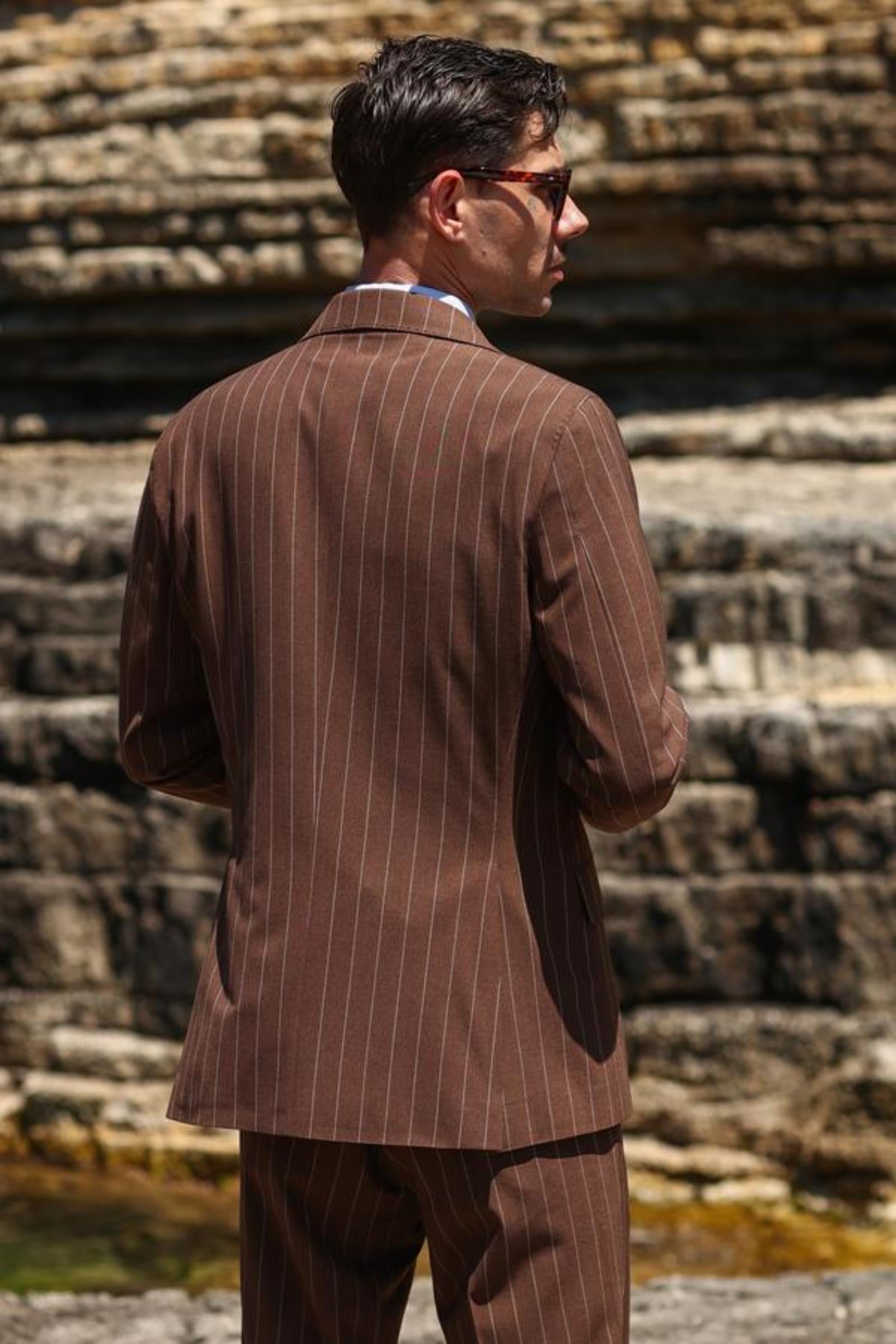 Kruvaze Takım Elbise-KAB1226S