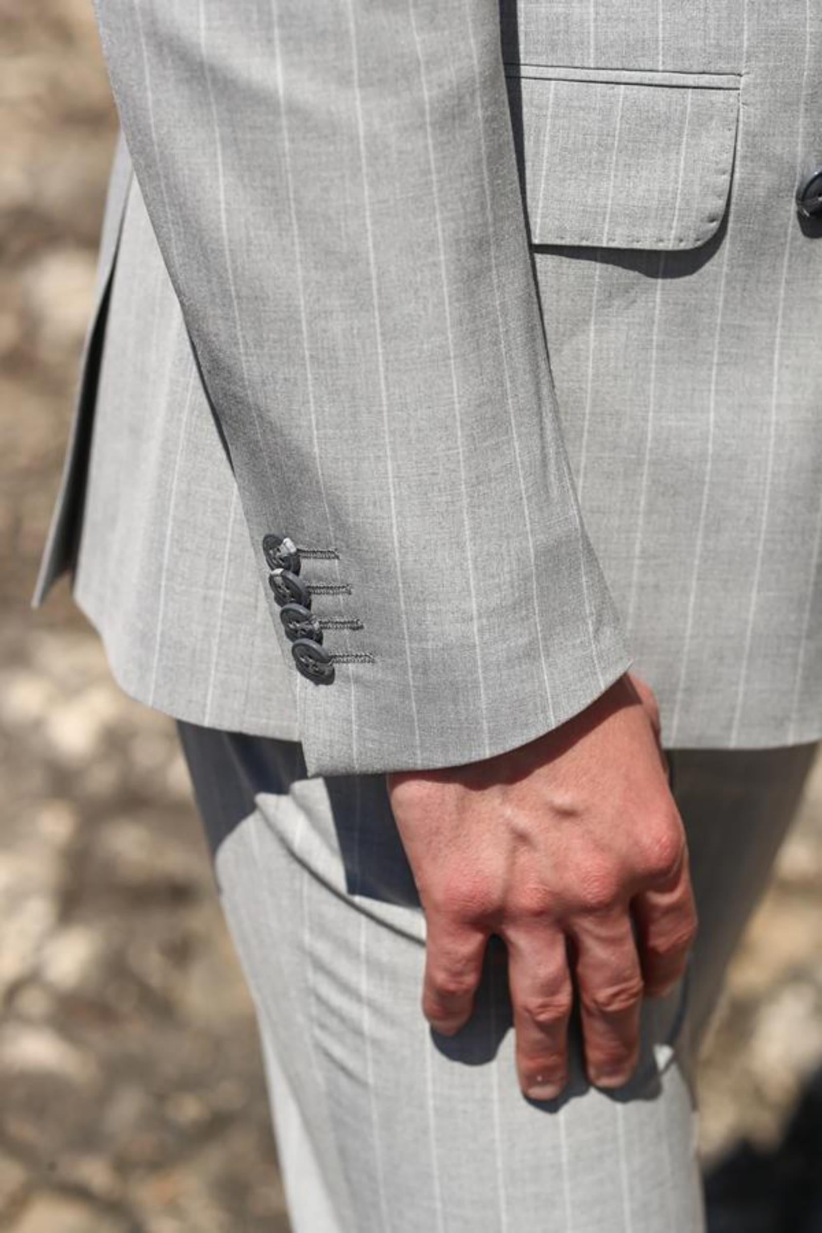 Kruvaze Takım Elbise-KAB1226S