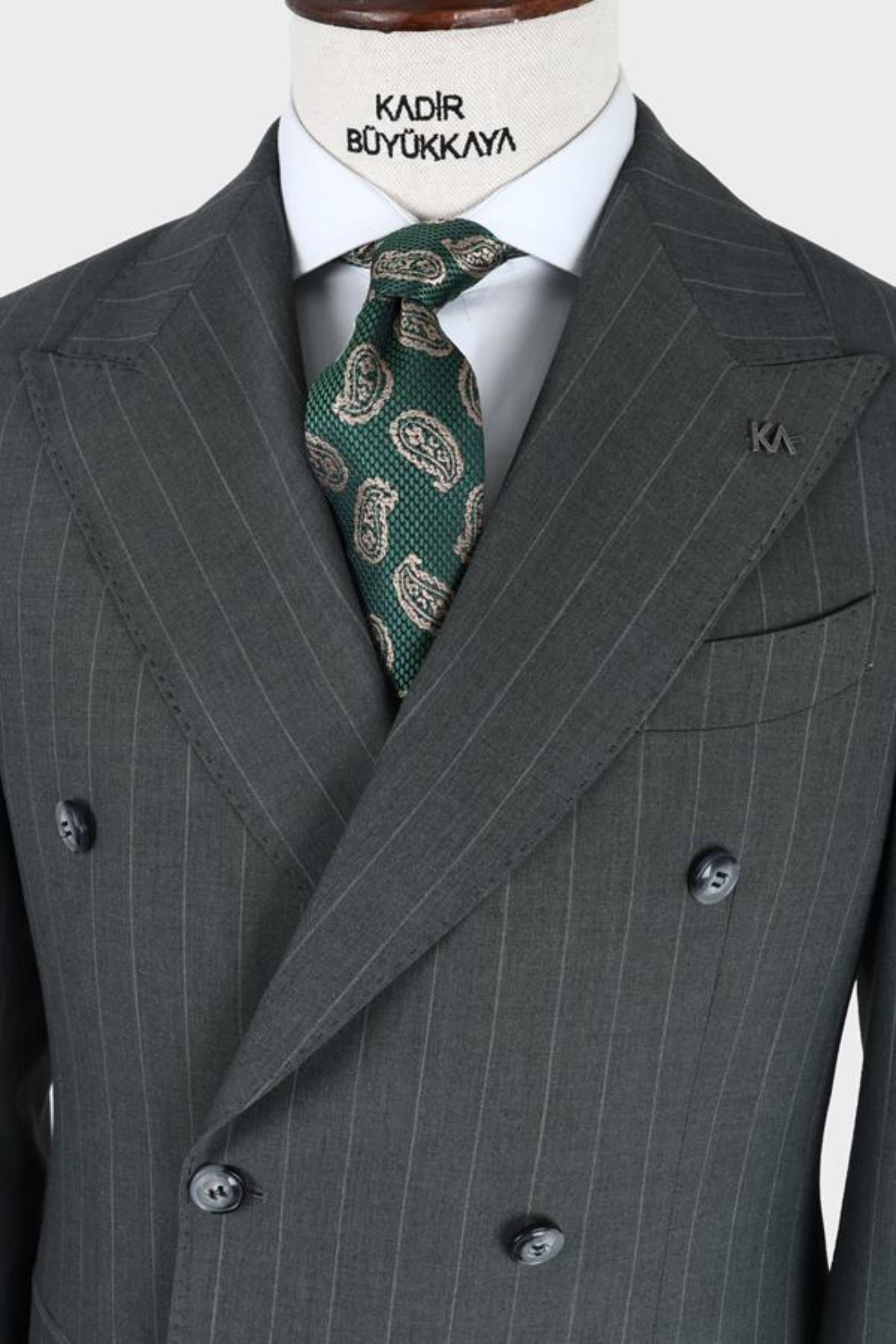 Kruvaze Takım Elbise-KAB1226S