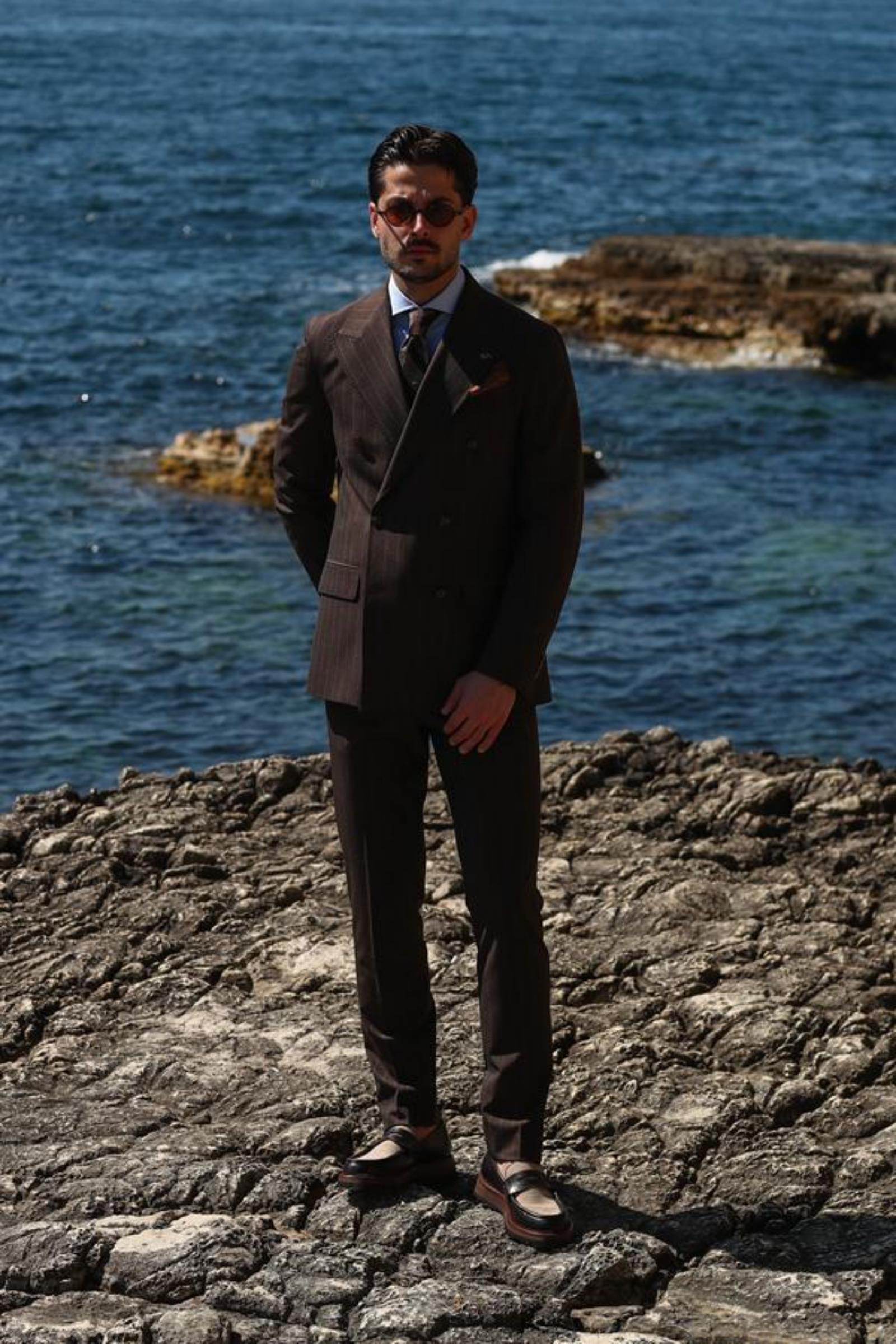 Kruvaze Takım Elbise-KAB1226S