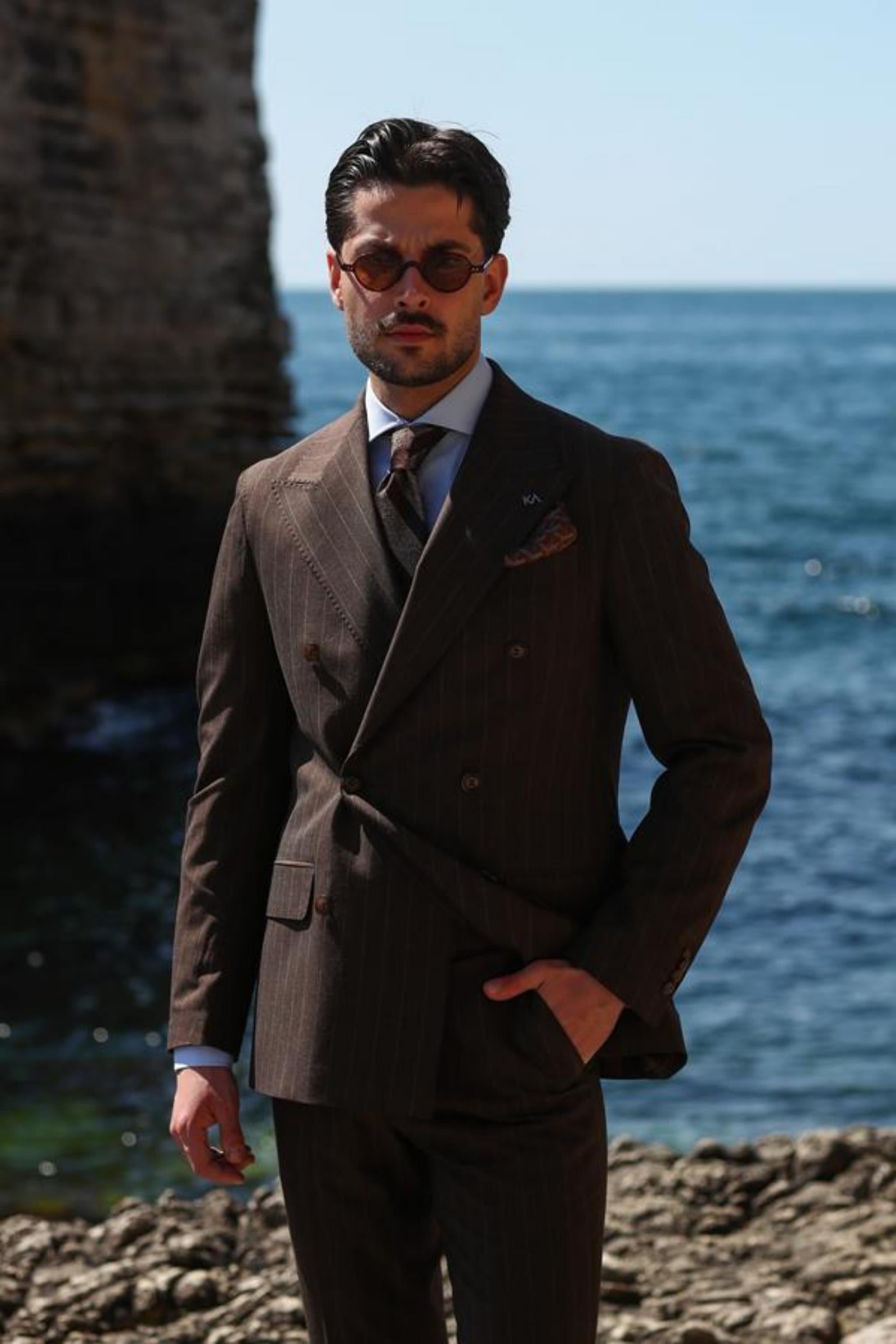 Kruvaze Takım Elbise-KAB1226S