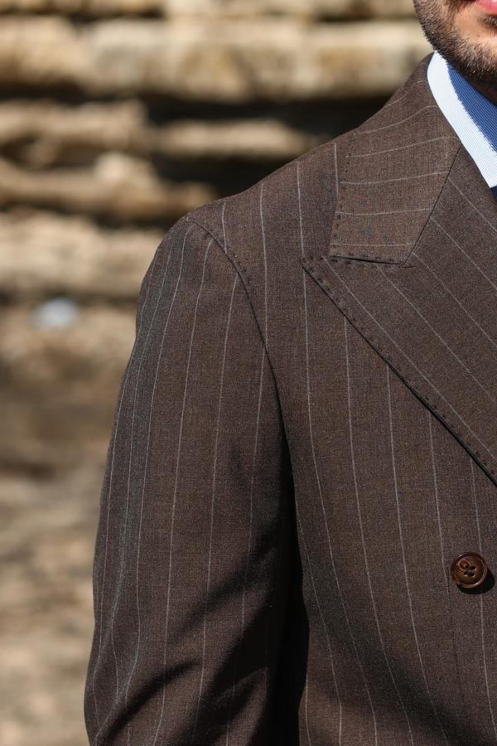 Kruvaze Takım Elbise-KAB1226S