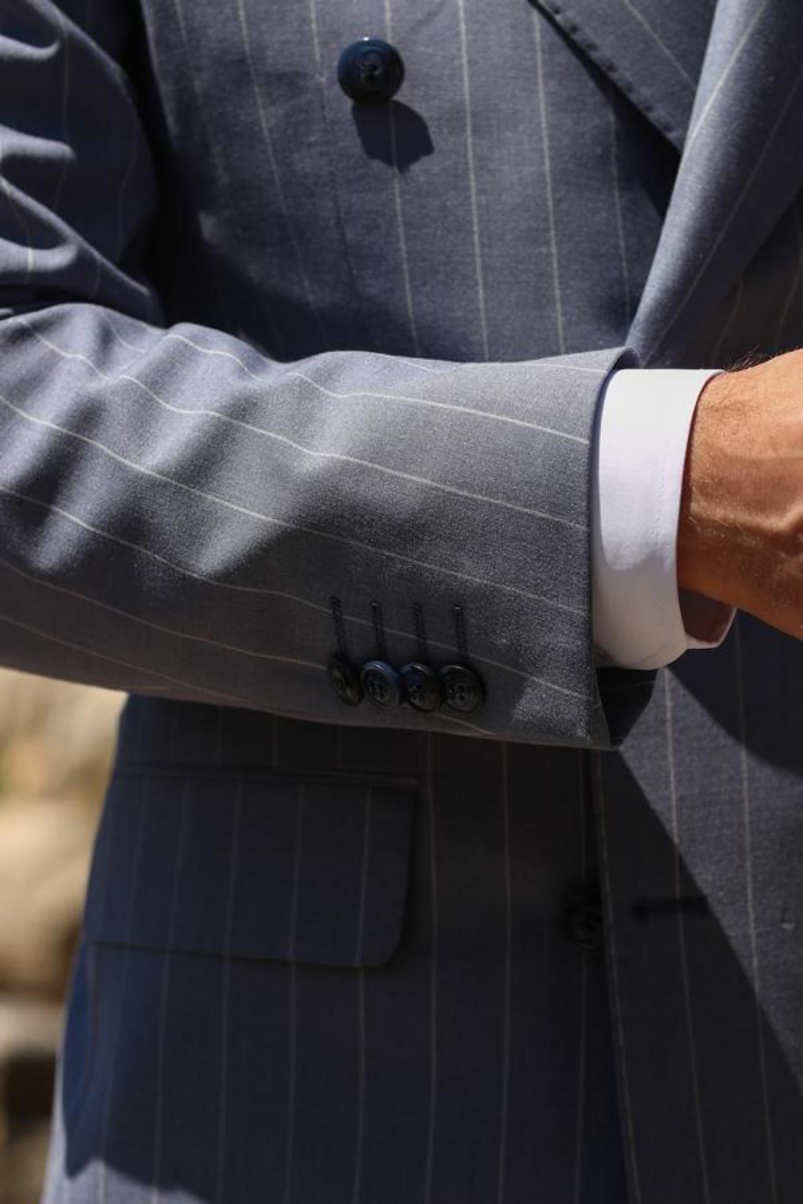 Kruvaze Takım Elbise-KAB1226S