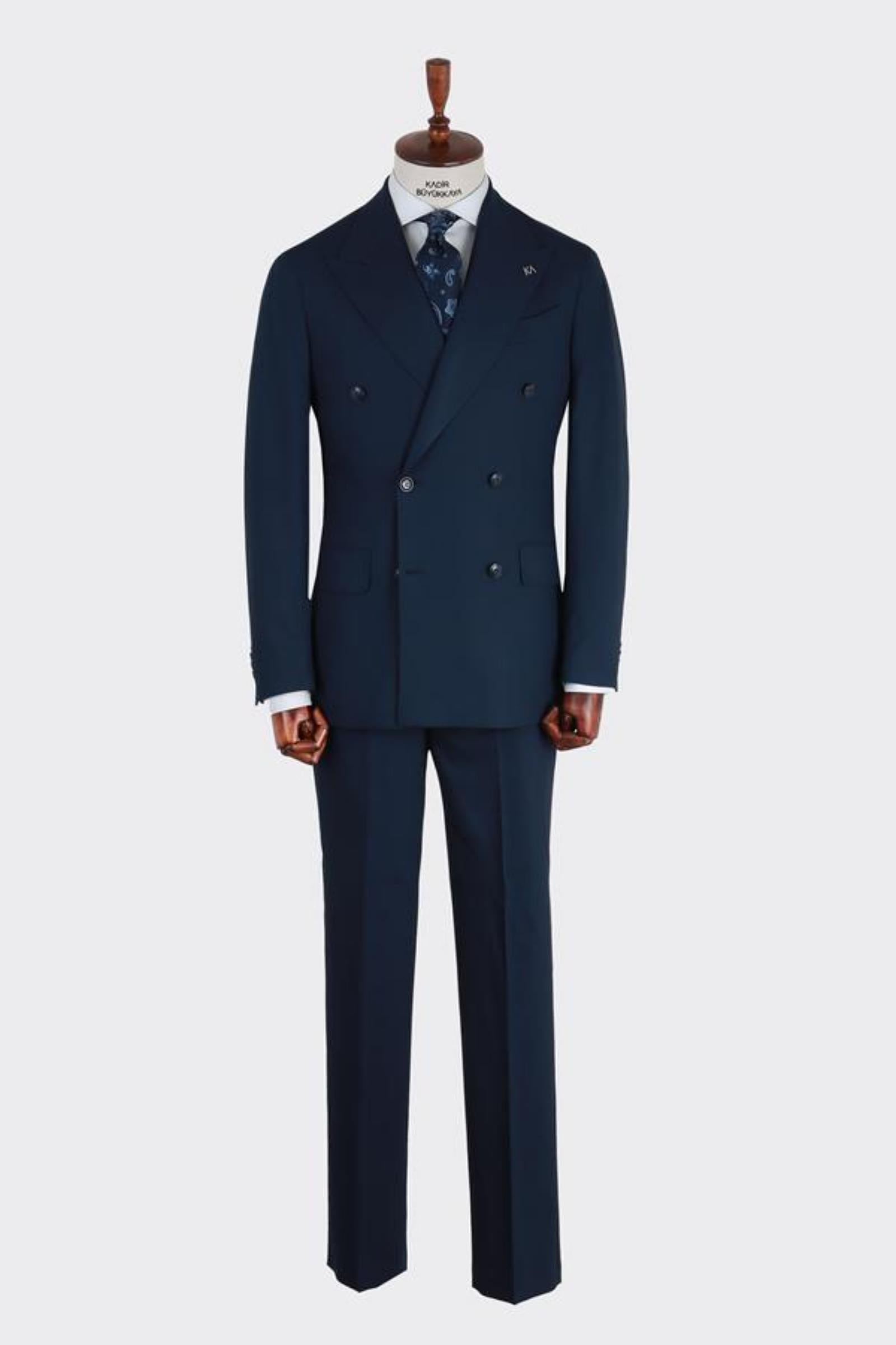 Kruvaze Takım Elbise-KAB1245S