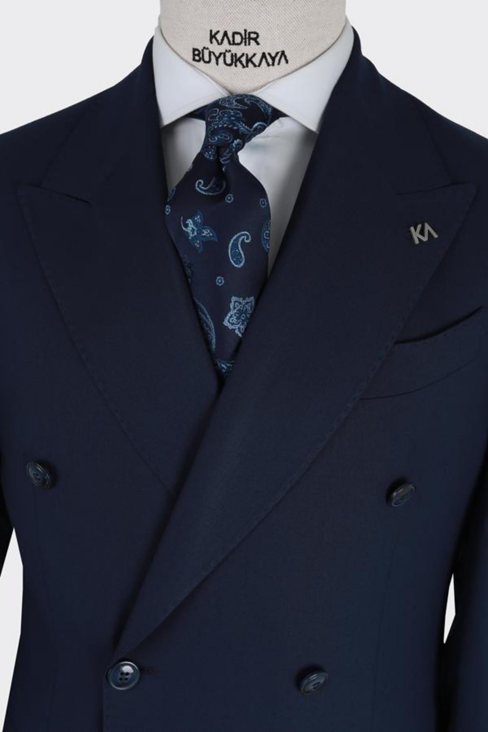 Kruvaze Takım Elbise-KAB1245S