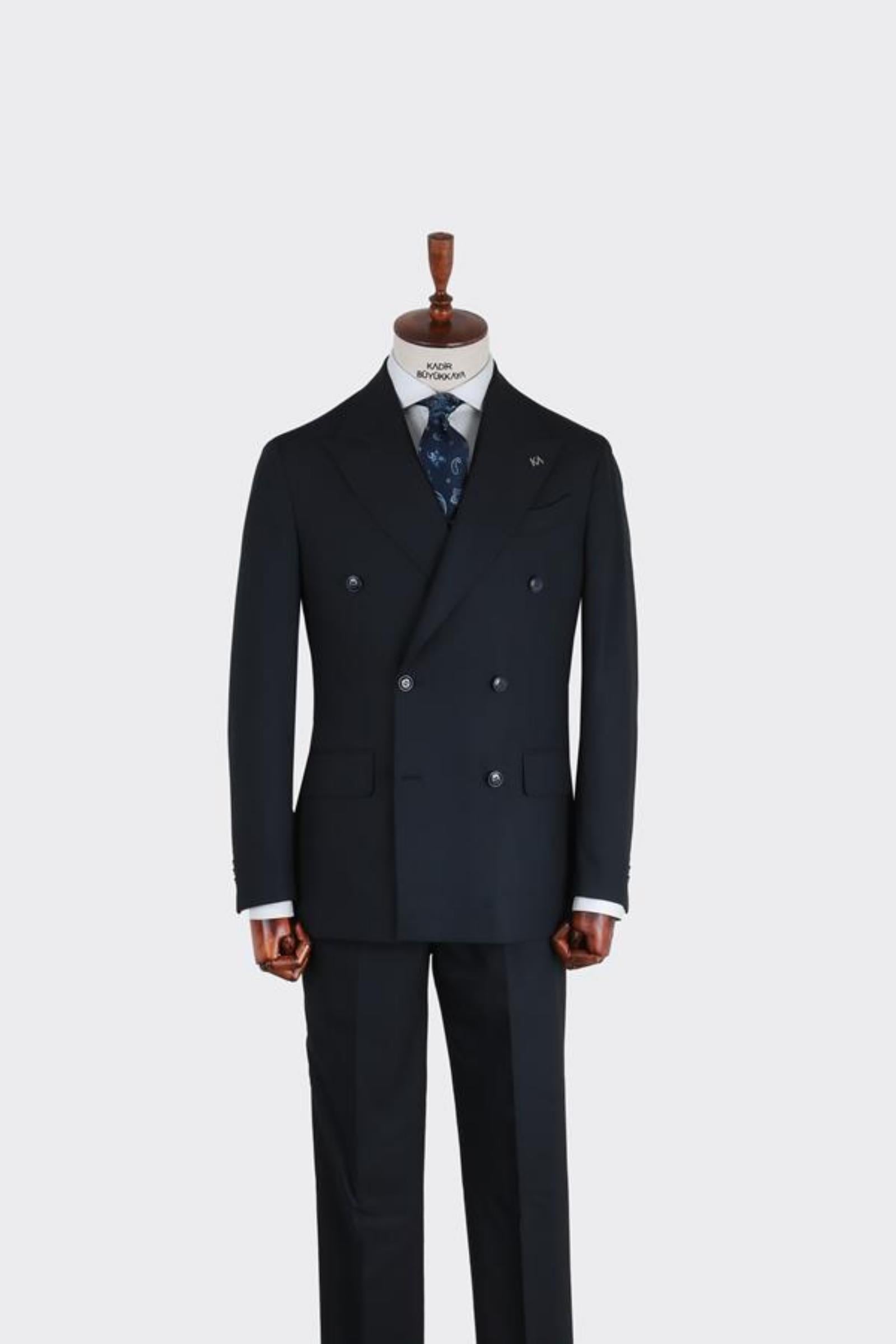 Kruvaze Takım Elbise-KAB1245S