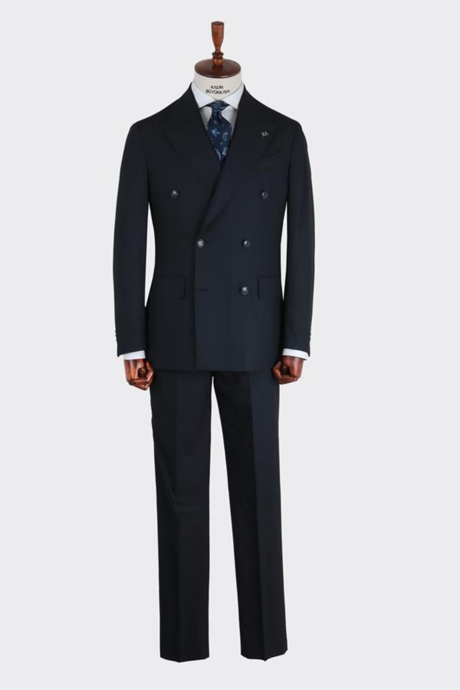 Kruvaze Takım Elbise-KAB1245S