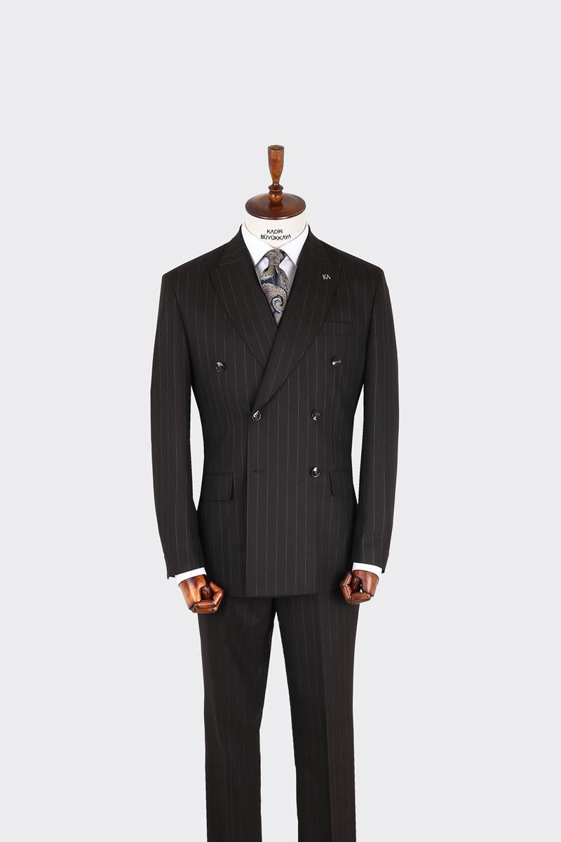 Kruvaze Takım Elbise Out-KAX1277W