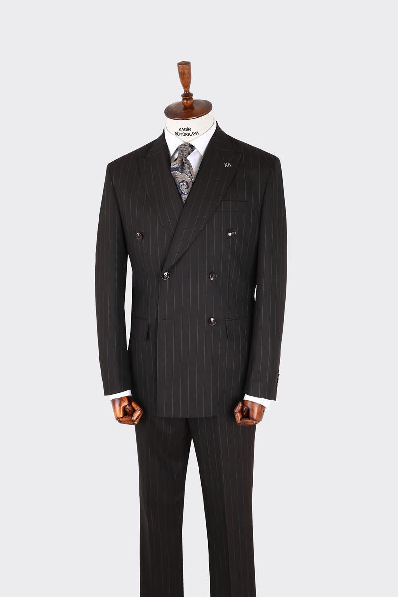 Kruvaze Takım Elbise Out-KAX1277W