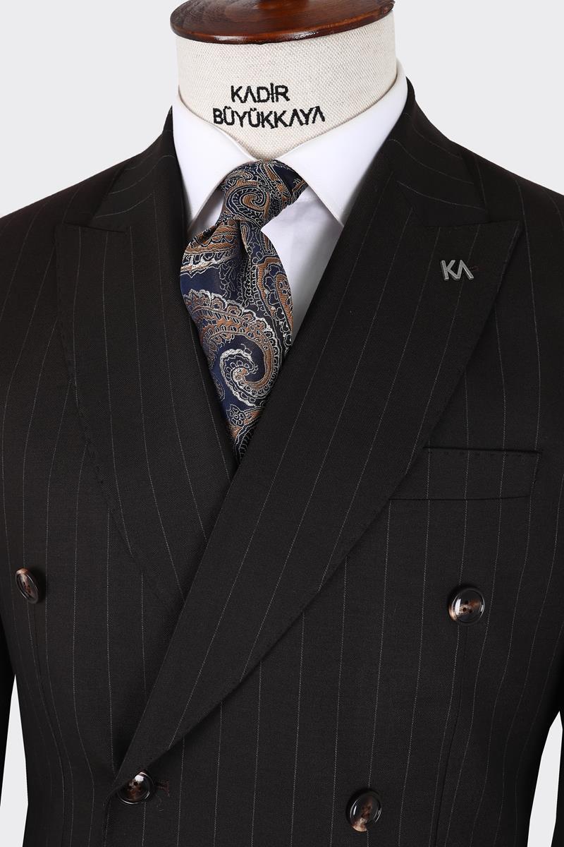 Kruvaze Takım Elbise Out-KAX1277W