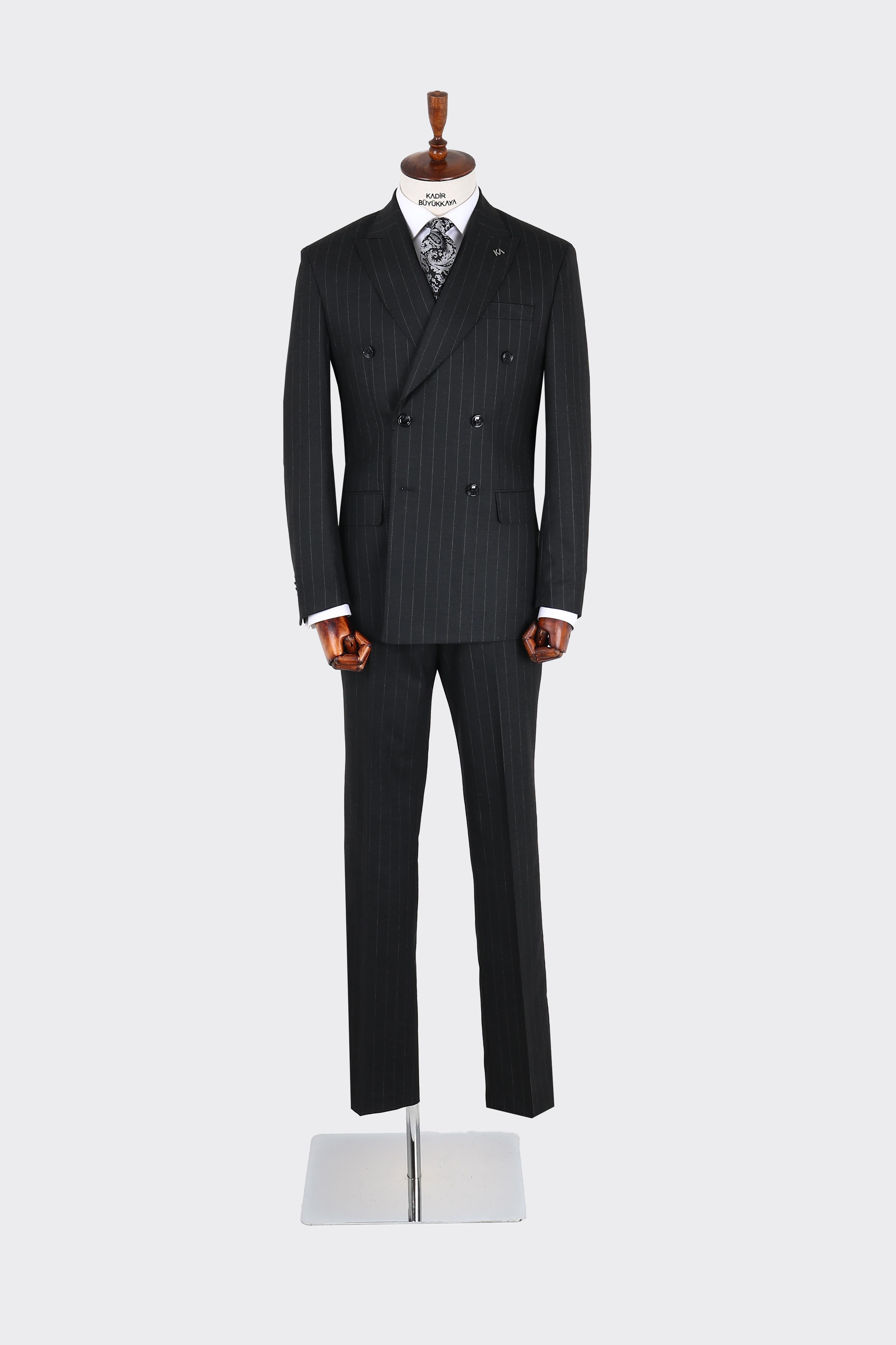 Kruvaze Takım Elbise Out-KAX1277W