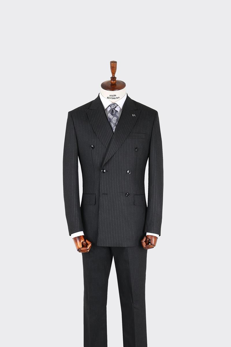 Kruvaze Takım Elbise Out-KAX1279W