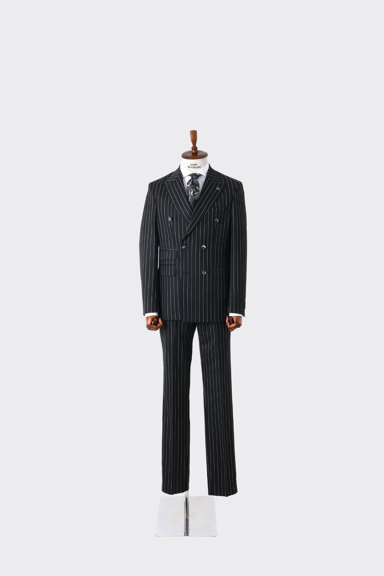 Erkek Viskon Kumaş Takım Elbise-KAW1240S