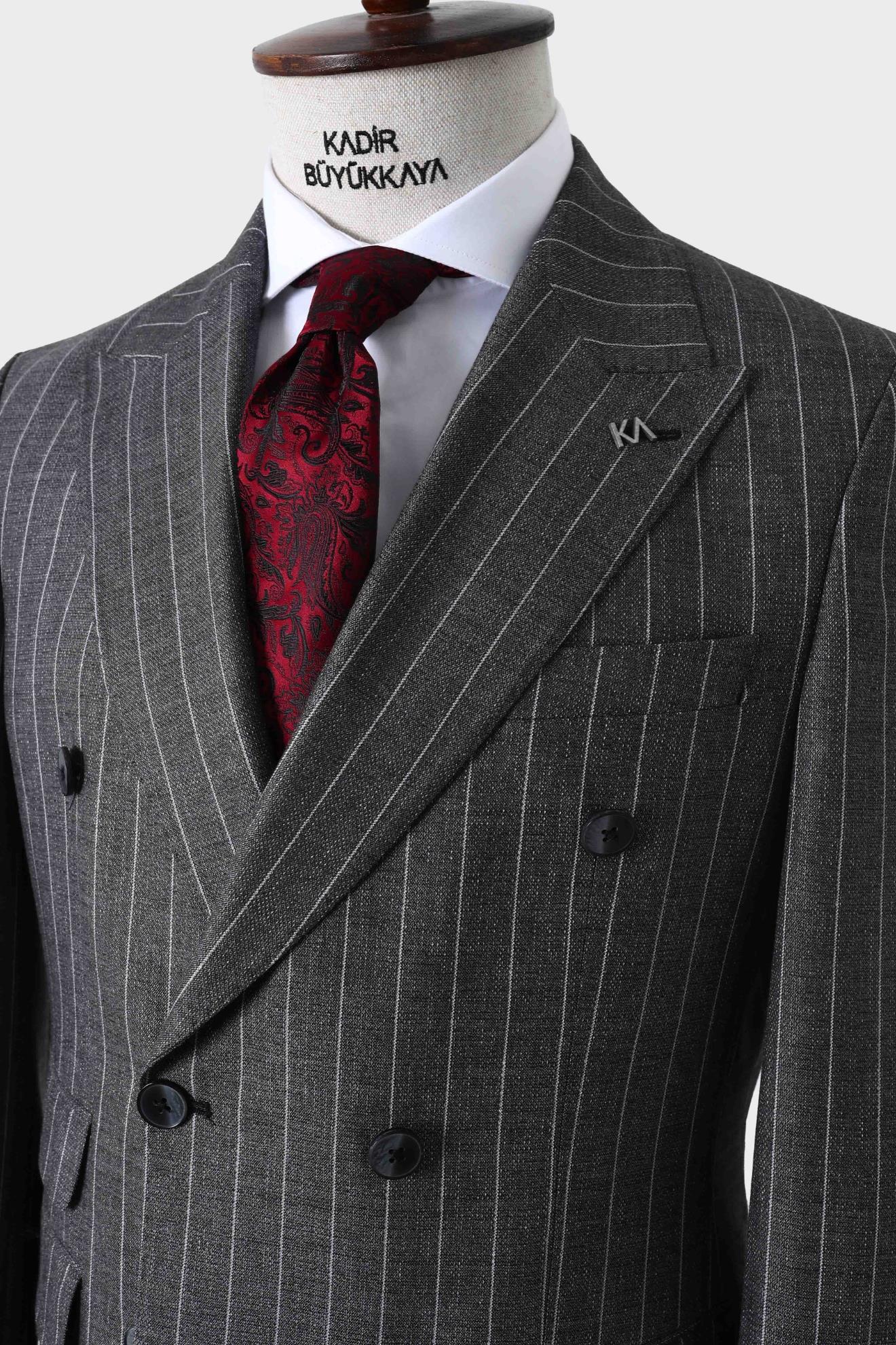 Erkek Ceket ve Pantolon Takım Elbise-KAW1243S