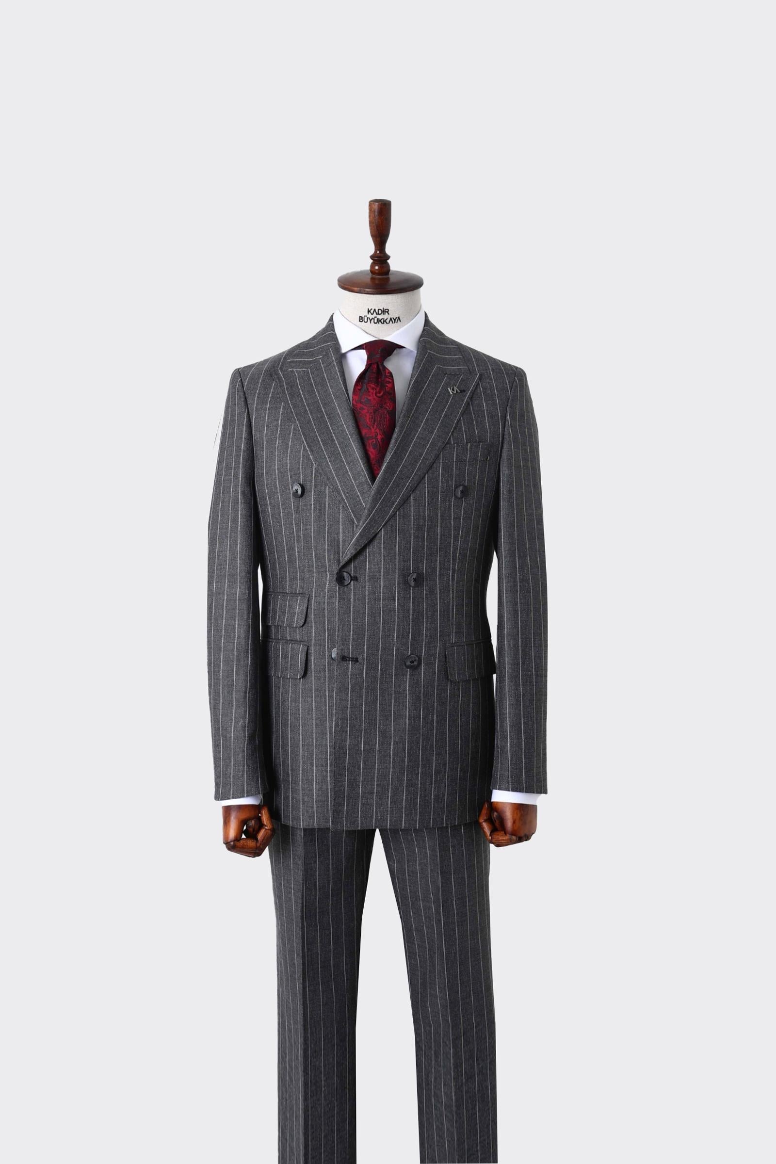 Erkek Ceket ve Pantolon Takım Elbise-KAW1243S