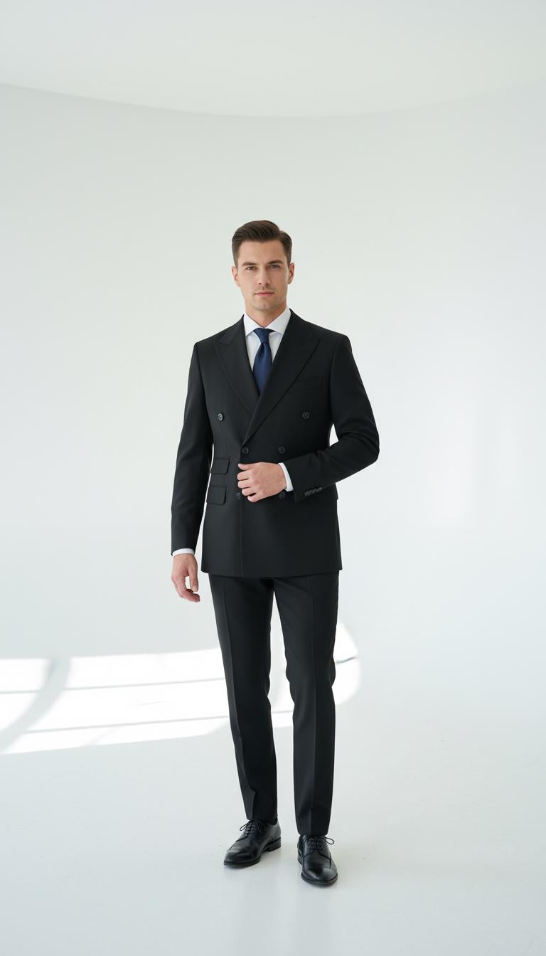 Kruvaze Takım Elbise Out-KAB1240S