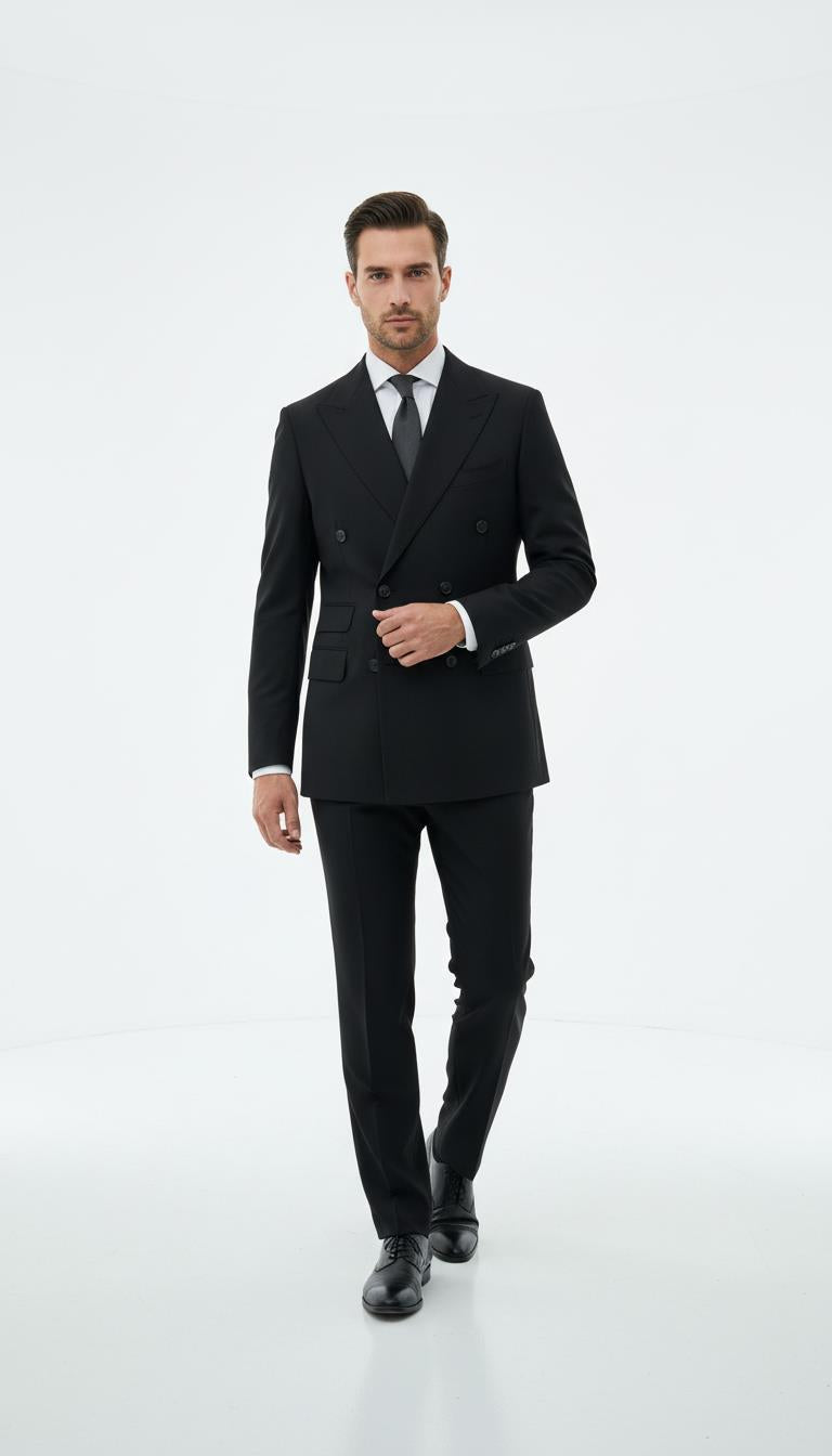 Kruvaze Takım Elbise Out-KAB1240S