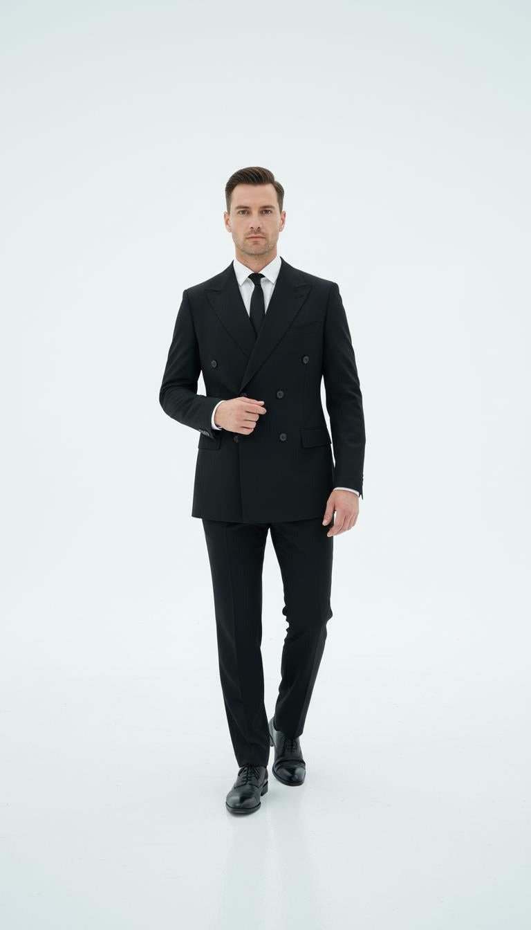 Kruvaze Takım Elbise Out-KAB1240S