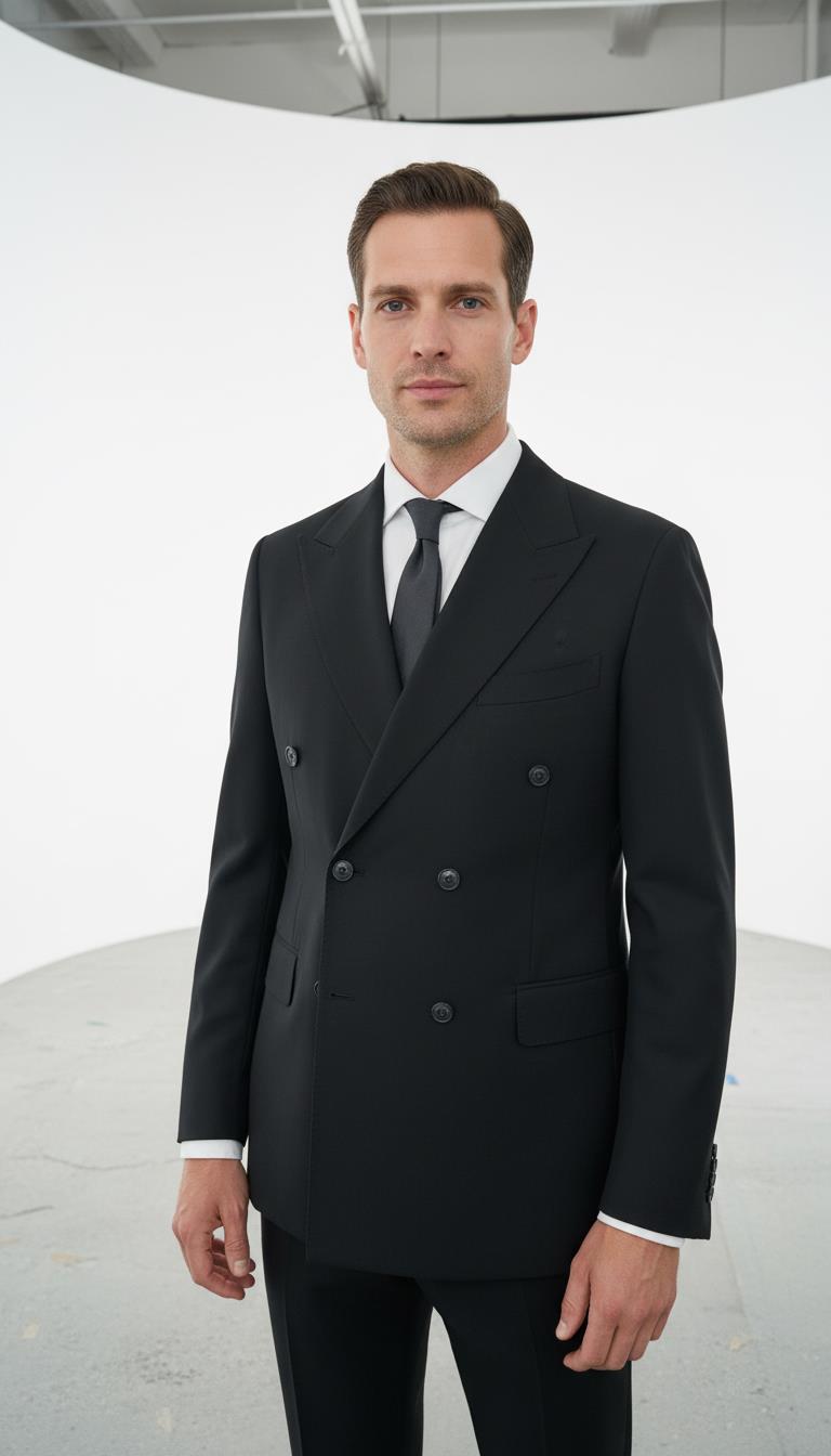 Kruvaze Takım Elbise Out-KAB1240S