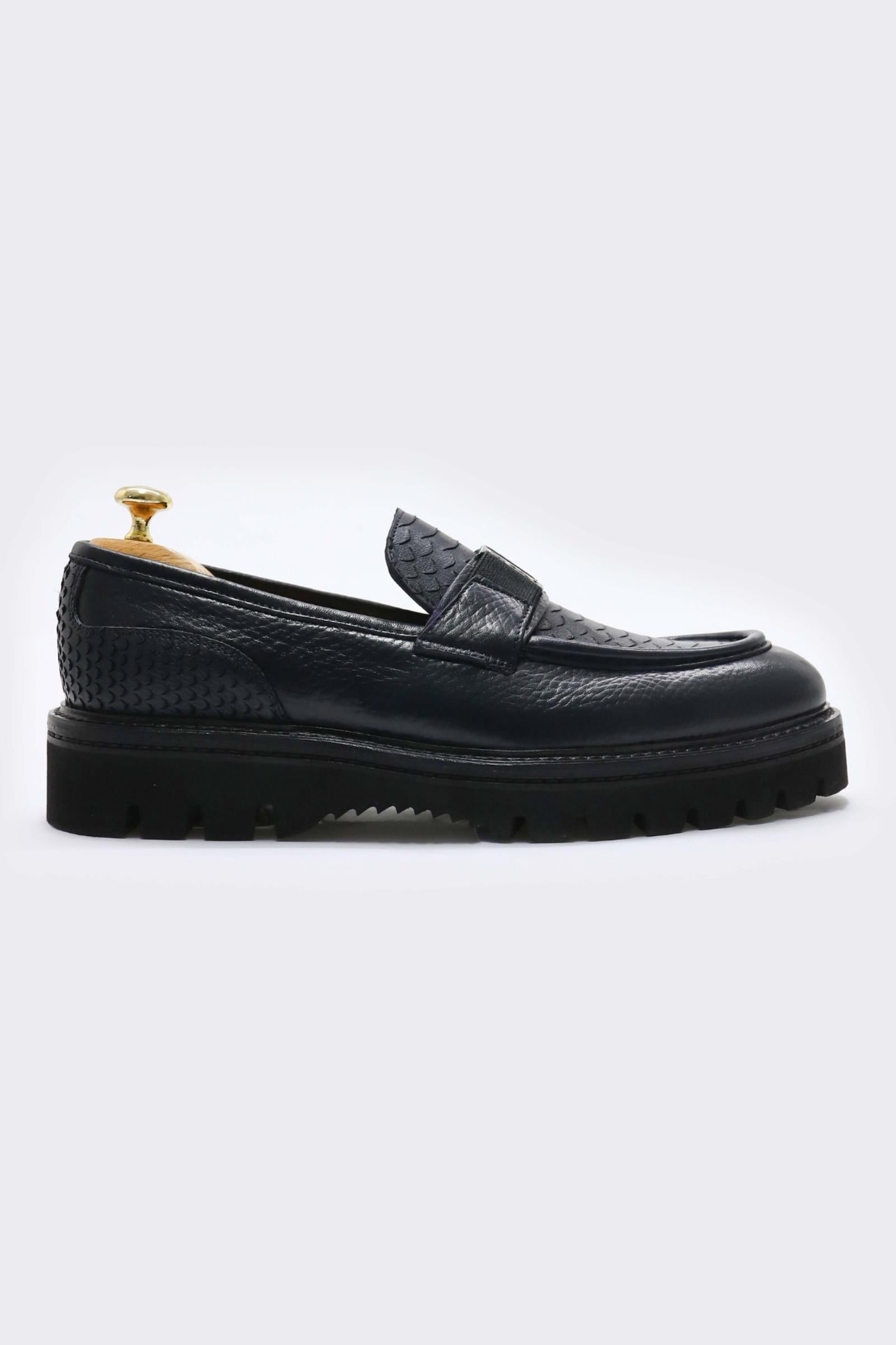 Erkek Loafer Ayakkabı-KAX8350W