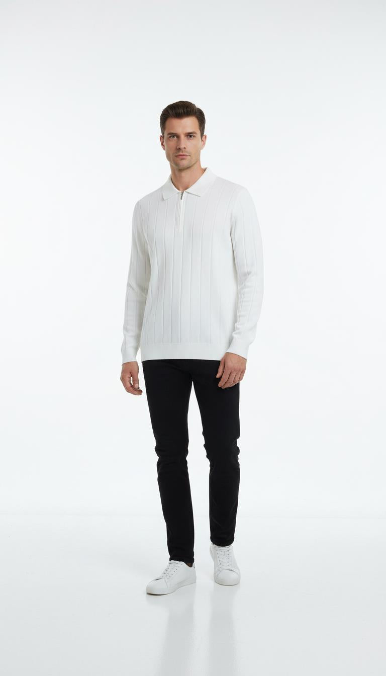 Lungo Polo Yaka Triko-W2506715