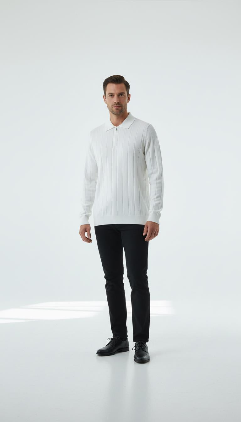 Lungo Polo Yaka Triko-W2506715