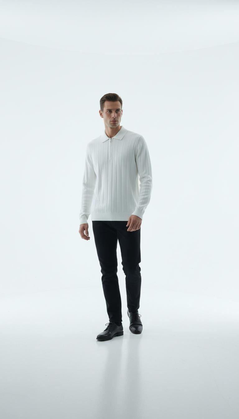Lungo Polo Yaka Triko-W2506715