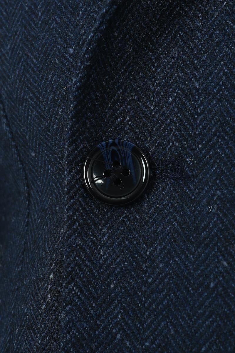 Modern Kesim Erkek Yün Ceket - Kruvaze Model-KAW5235W