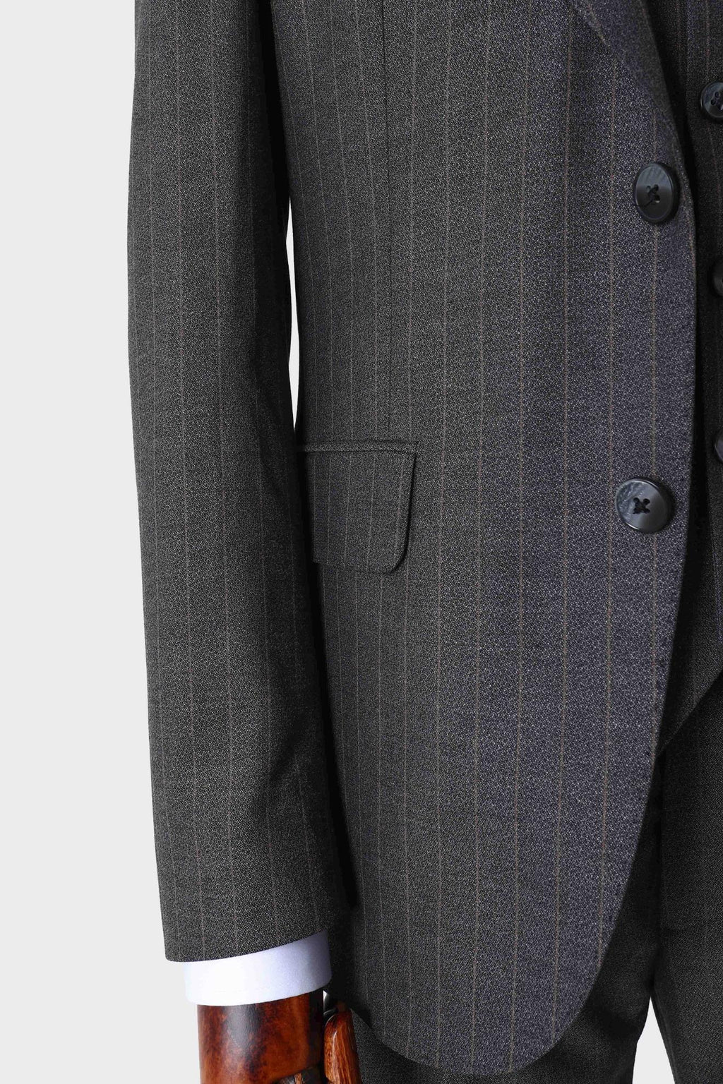 Modern Kesim Viskon Karışımlı Yelekli Erkek Takım Elbise - Slim Fit-KAW1026S