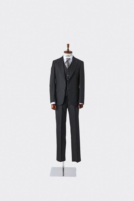 Modern Kesim Viskon Karışımlı Yelekli Erkek Takım Elbise - Slim Fit-KAW1026S