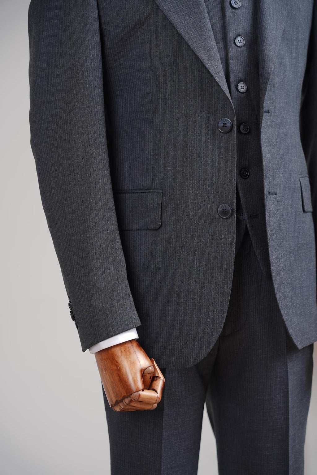 Yelekli Takım Elbise Out-KAV1069W