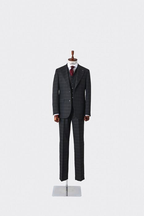 Modern Kesim Yelekli Erkek Takım Elbise - Slim Fit Şık ve Rahat-KAW1007S