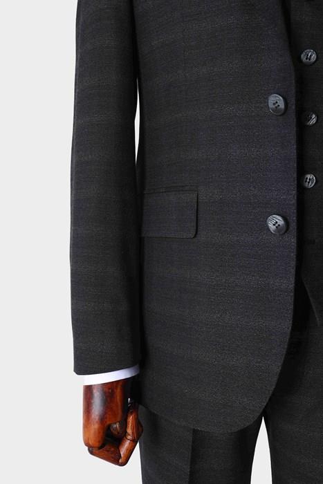 Modern Kesim Yelekli Erkek Takım Elbise - Slim Fit Şık ve Rahat-KAW1007S