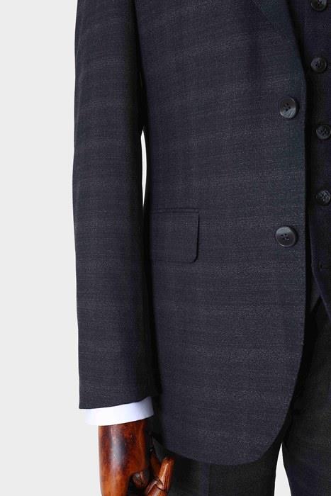 Modern Kesim Yelekli Erkek Takım Elbise - Slim Fit Şık ve Rahat-KAW1007S