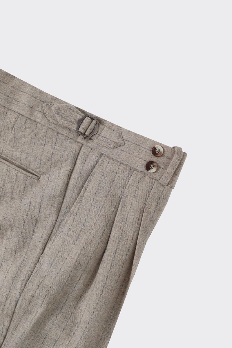 Modern Pileli Erkek Takım Elbise-KAW1331W