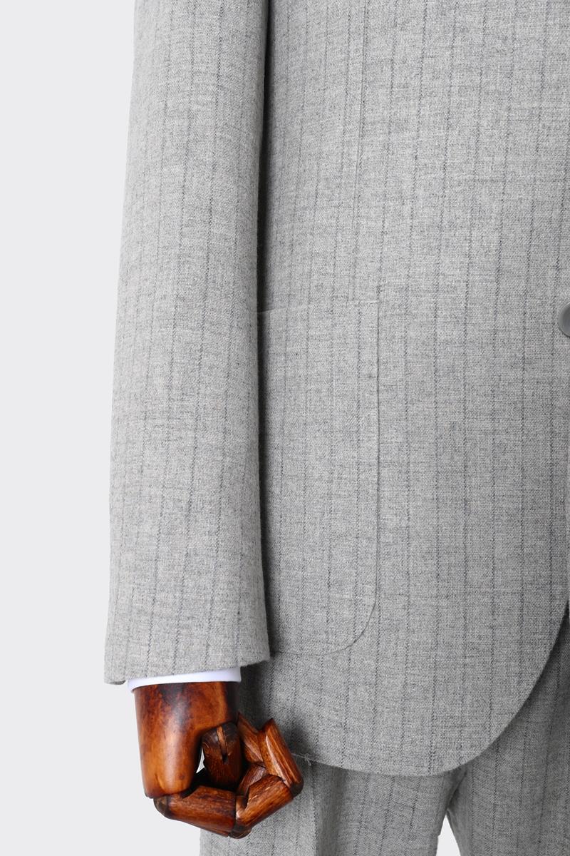 Modern Pileli Erkek Takım Elbise-KAW1331W