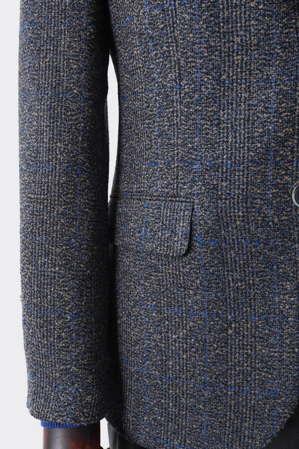 Modern Slim Fit Dar Kesim Yün Erkek Ceket-KAV5063W